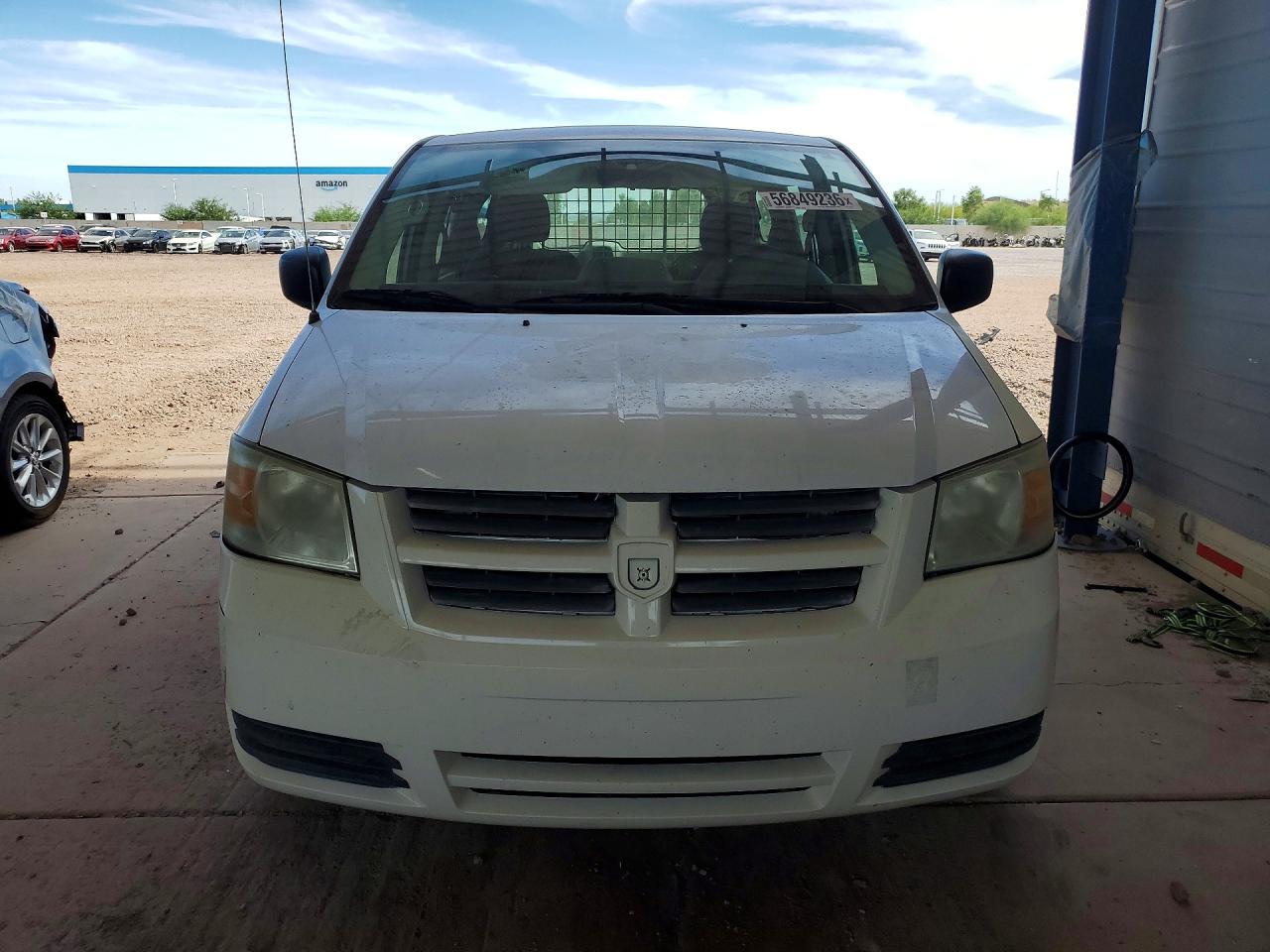 2008 Dodge Grand Caravan C White vin: 1D4HN11H88B186923
