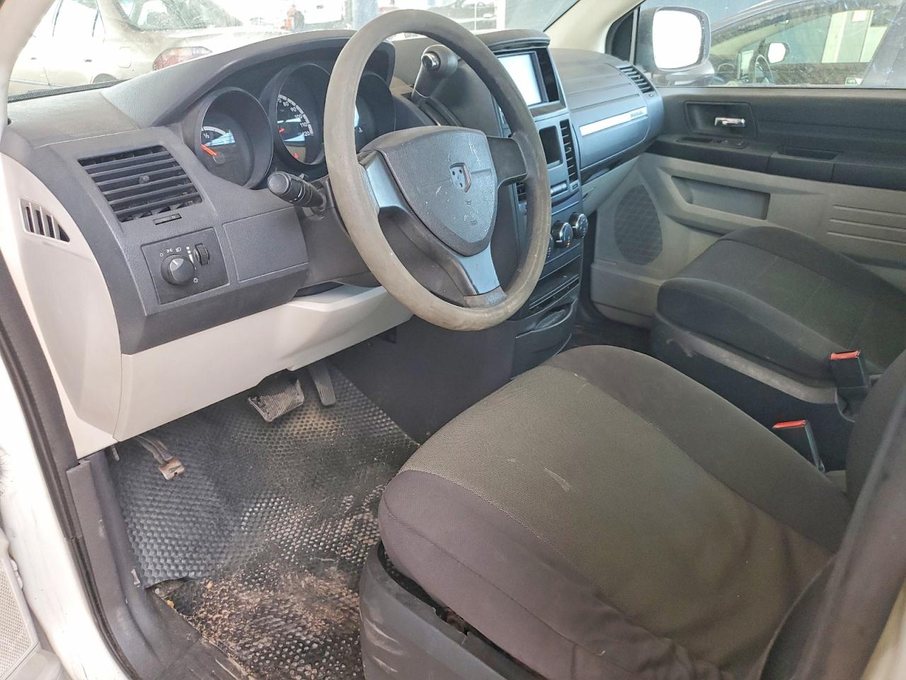 2008 Dodge Grand Caravan C White vin: 1D4HN11H88B186923