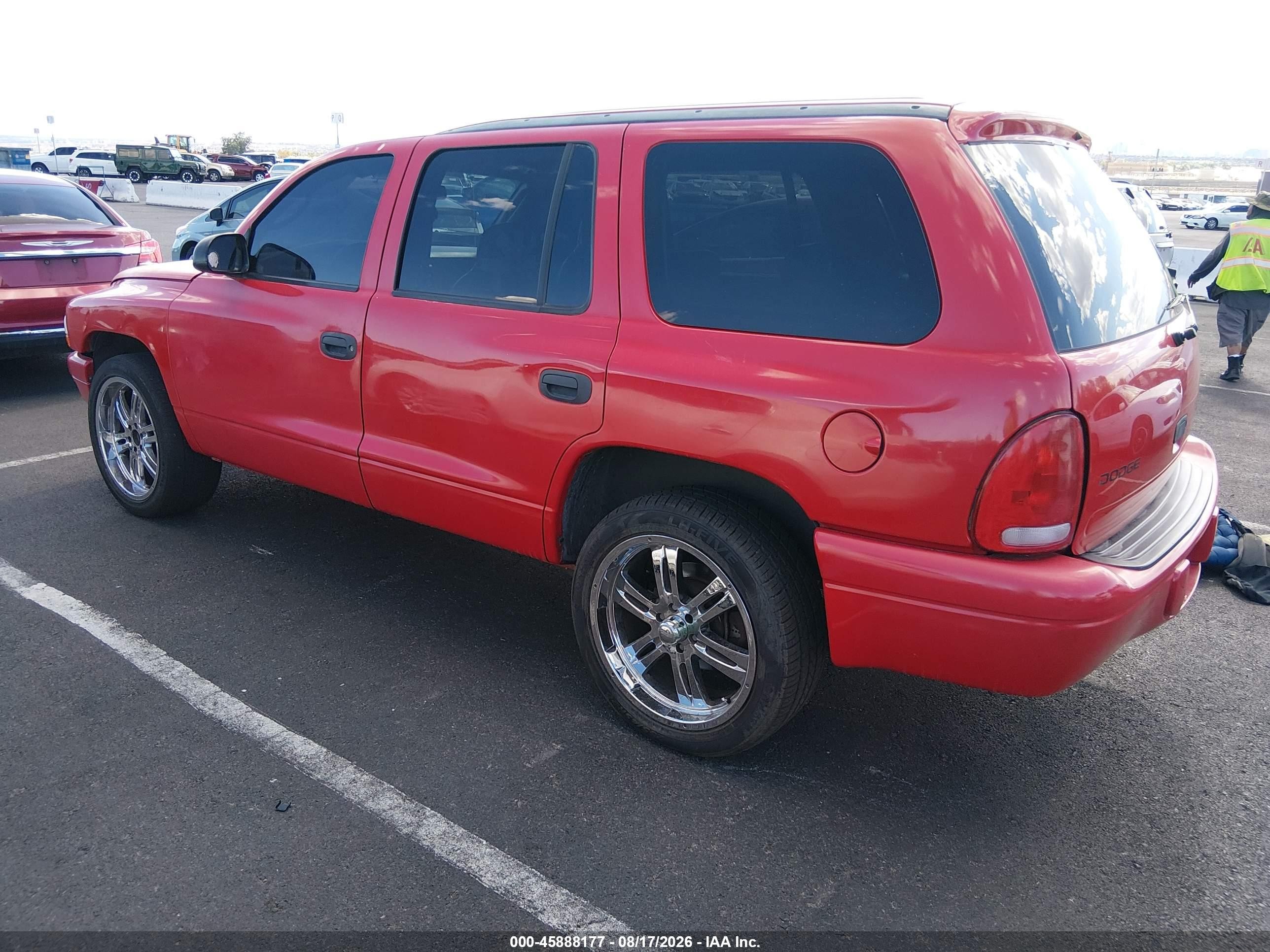 2003 Dodge Durango Sport/sxt Red vin: 1D4HR38N73F566459
