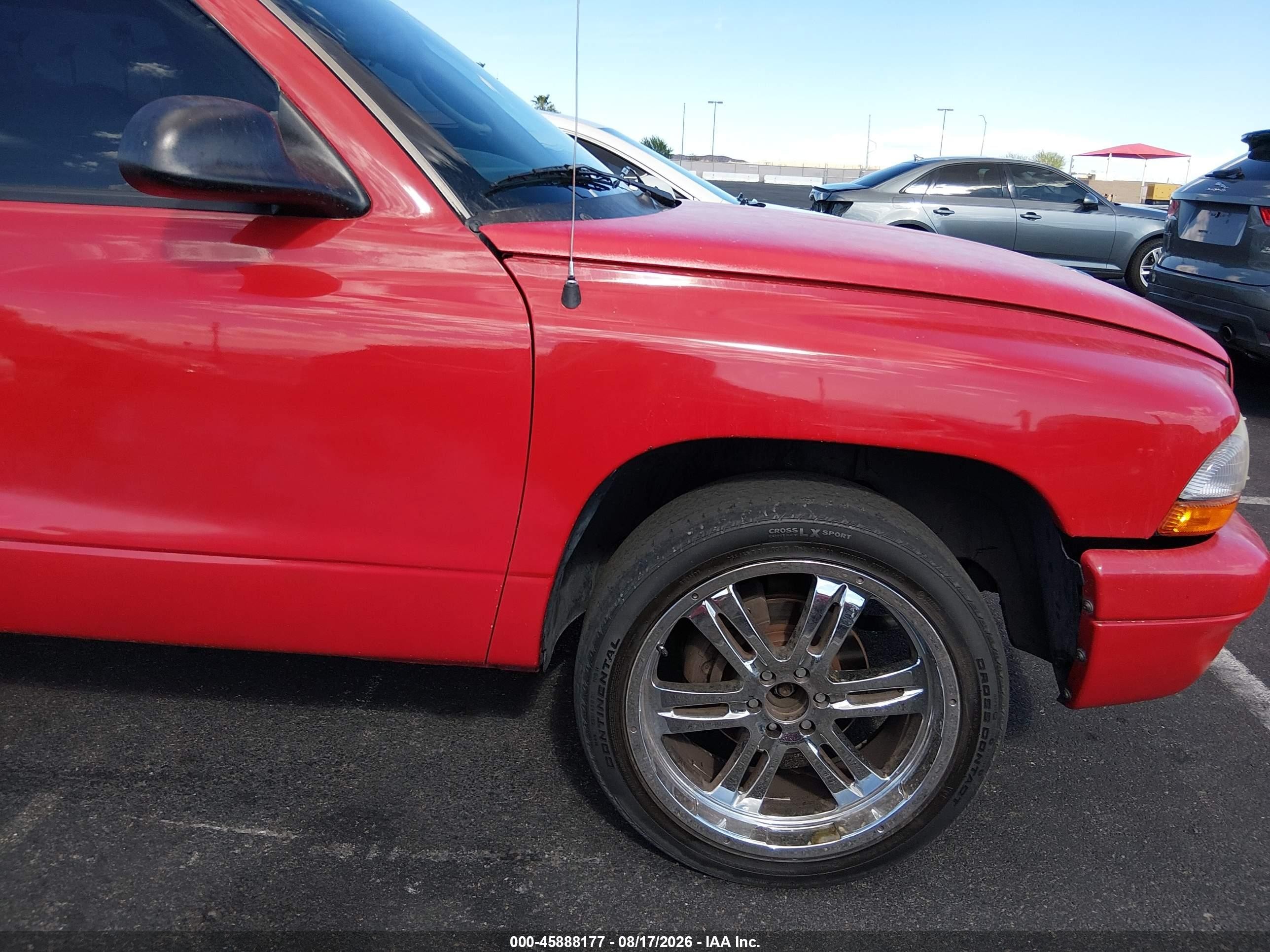 2003 Dodge Durango Sport/sxt Red vin: 1D4HR38N73F566459