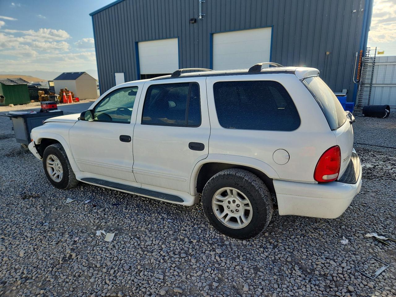 2003 Dodge Durango Slt White vin: 1D4HR48N23F505770