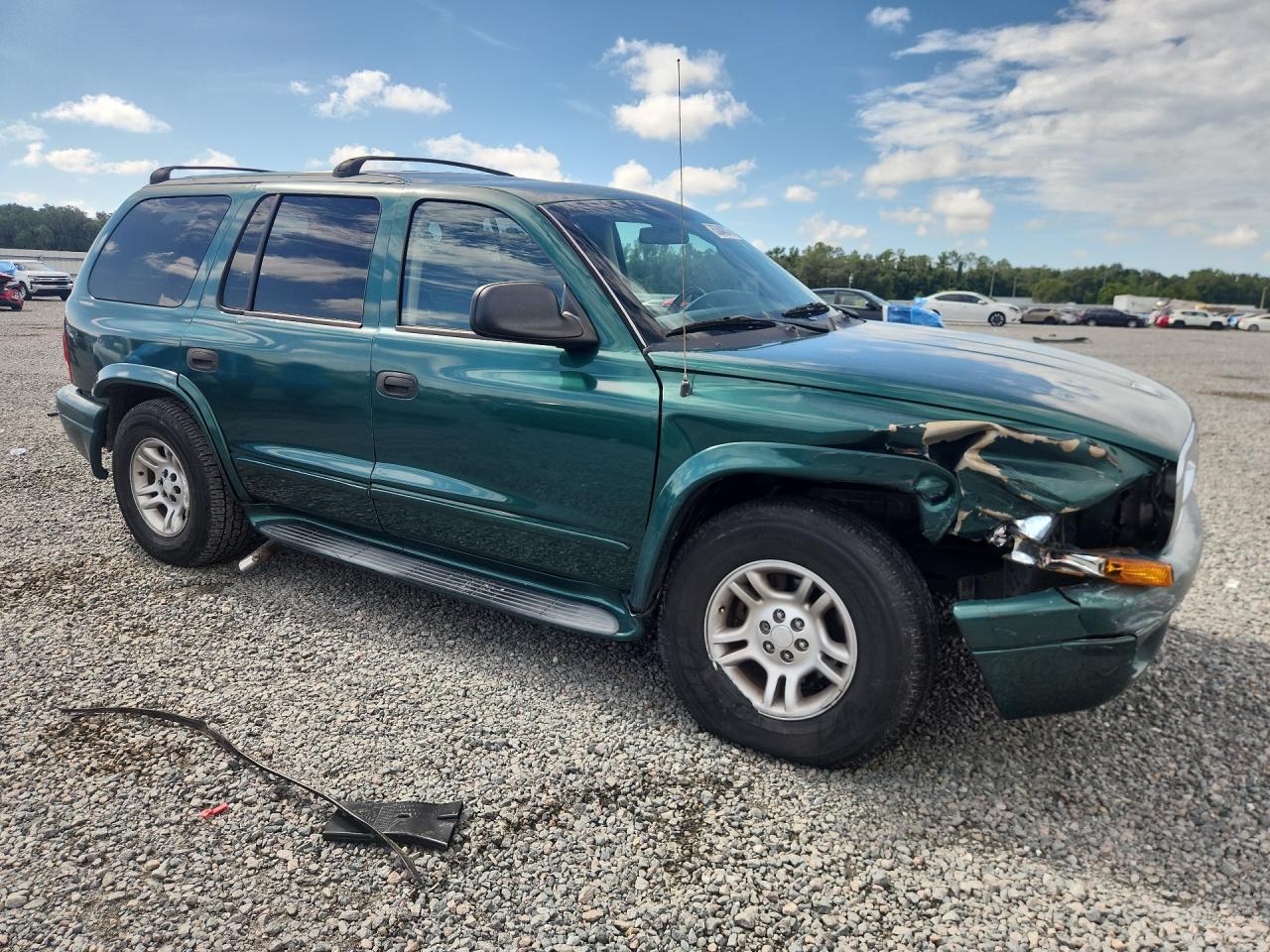 2003 Dodge Durango Slt Зеленый vin: 1D4HR48NX3F533591