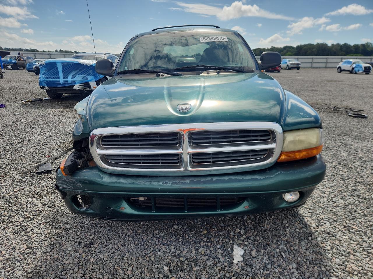 2003 Dodge Durango Slt Зеленый vin: 1D4HR48NX3F533591