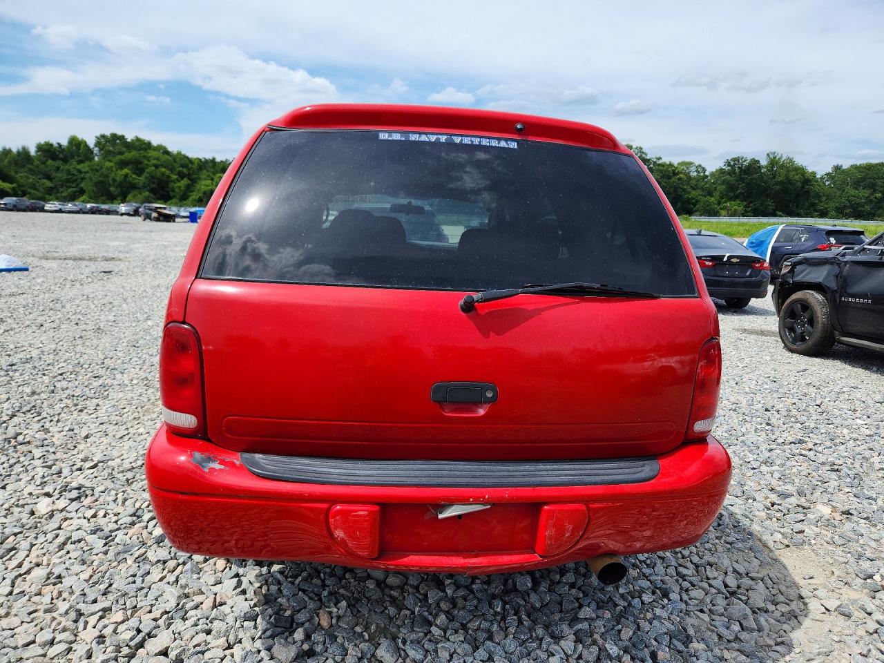 2003 Dodge Durango Slt Red vin: 1D4HR48Z43F600964