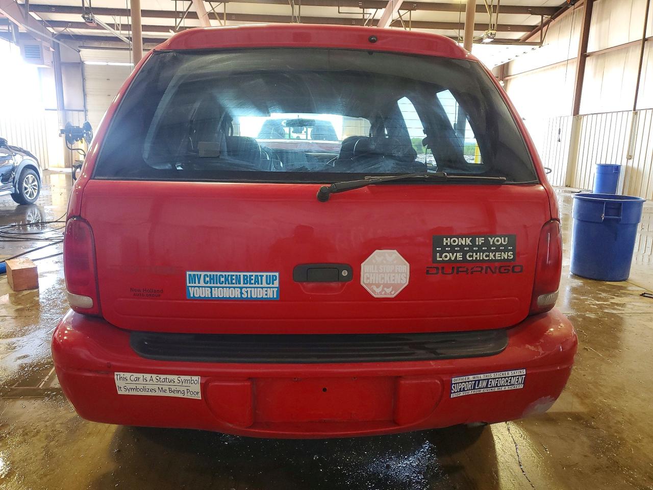 2003 Dodge Durango Sport Red vin: 1D4HS38N23F502091