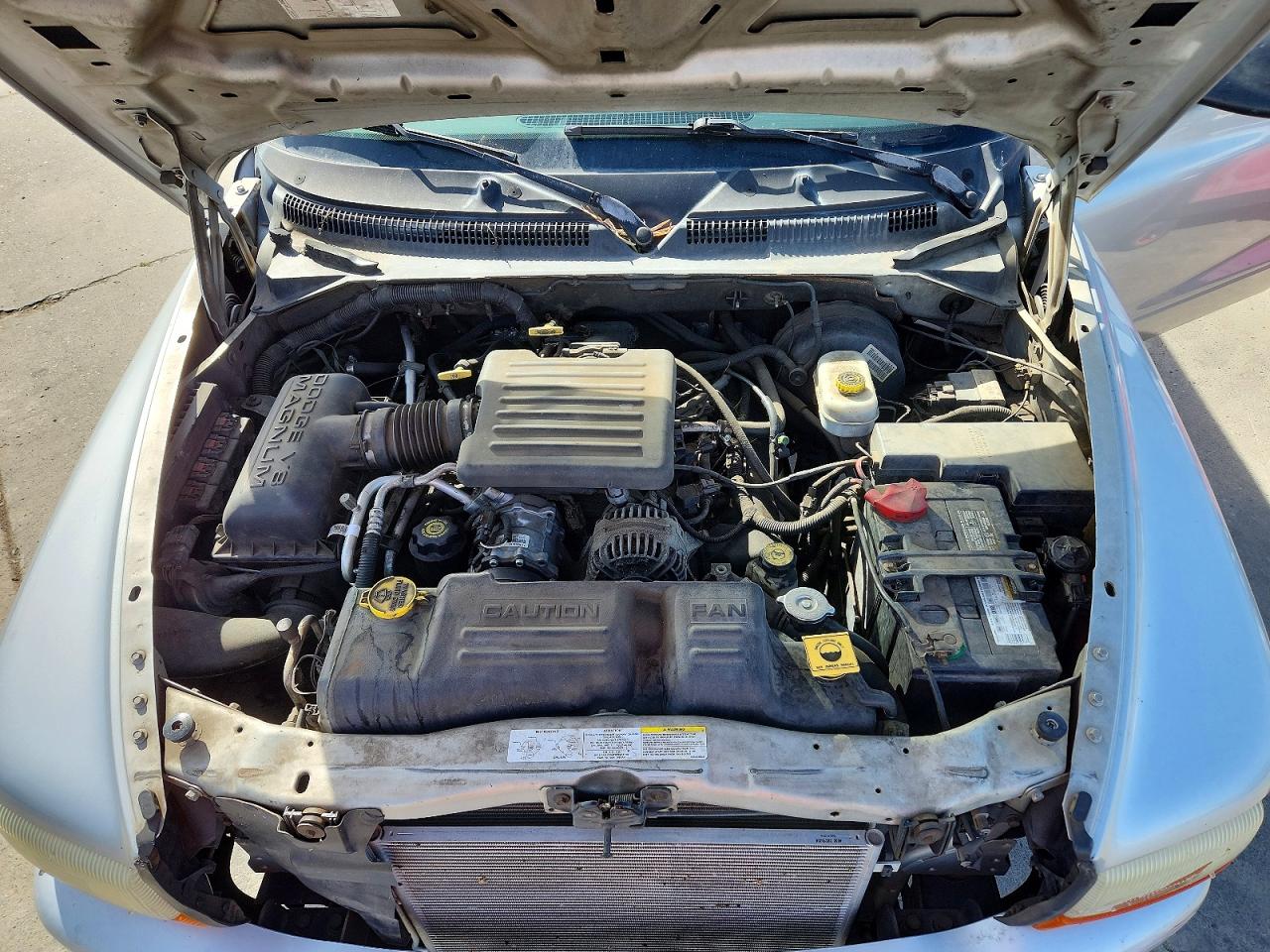 2003 Dodge Durango Sport Серебряный vin: 1D4HS38N33F596837