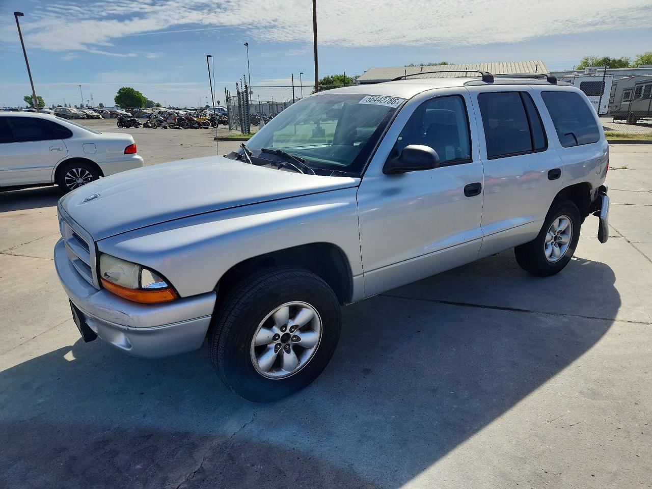 2003 Dodge Durango Sport Серебряный vin: 1D4HS38N33F596837