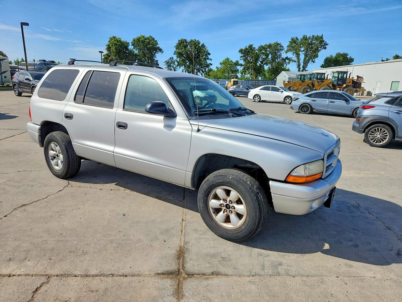 2003 Dodge Durango Sport Серебряный vin: 1D4HS38N33F596837