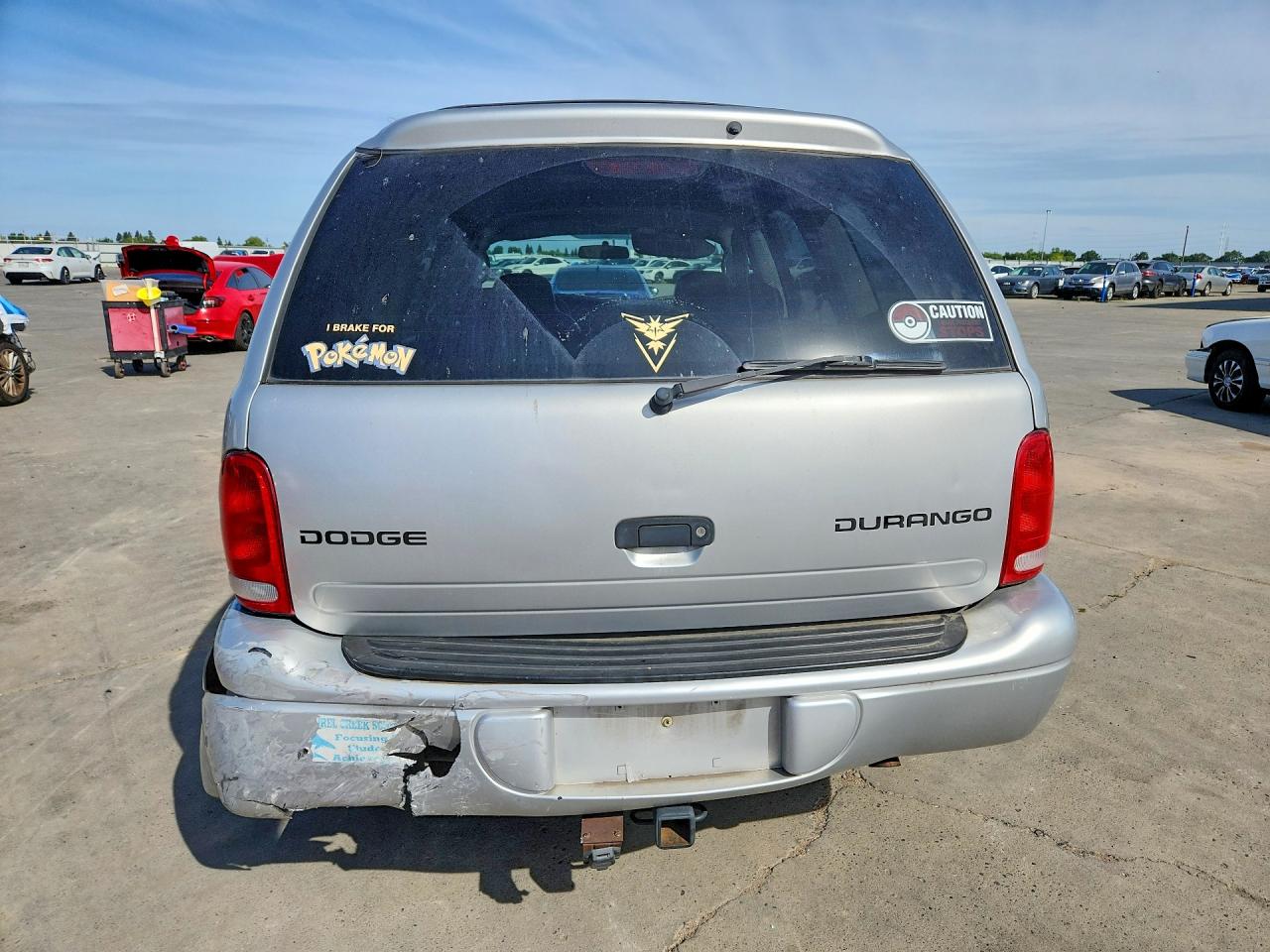 2003 Dodge Durango Sport Серебряный vin: 1D4HS38N33F596837