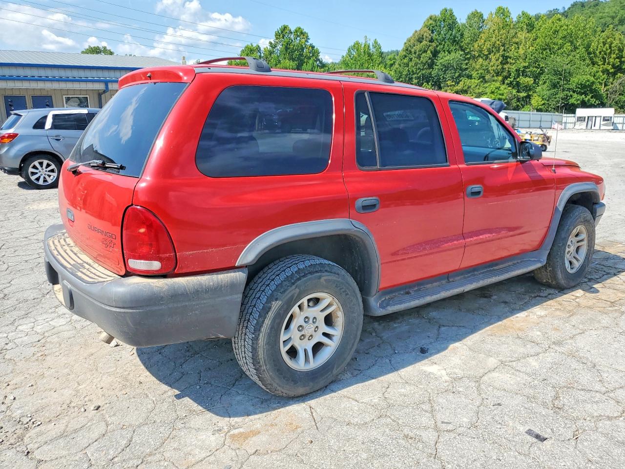 2003 Dodge Durango Sport Red vin: 1D4HS38N43F537358