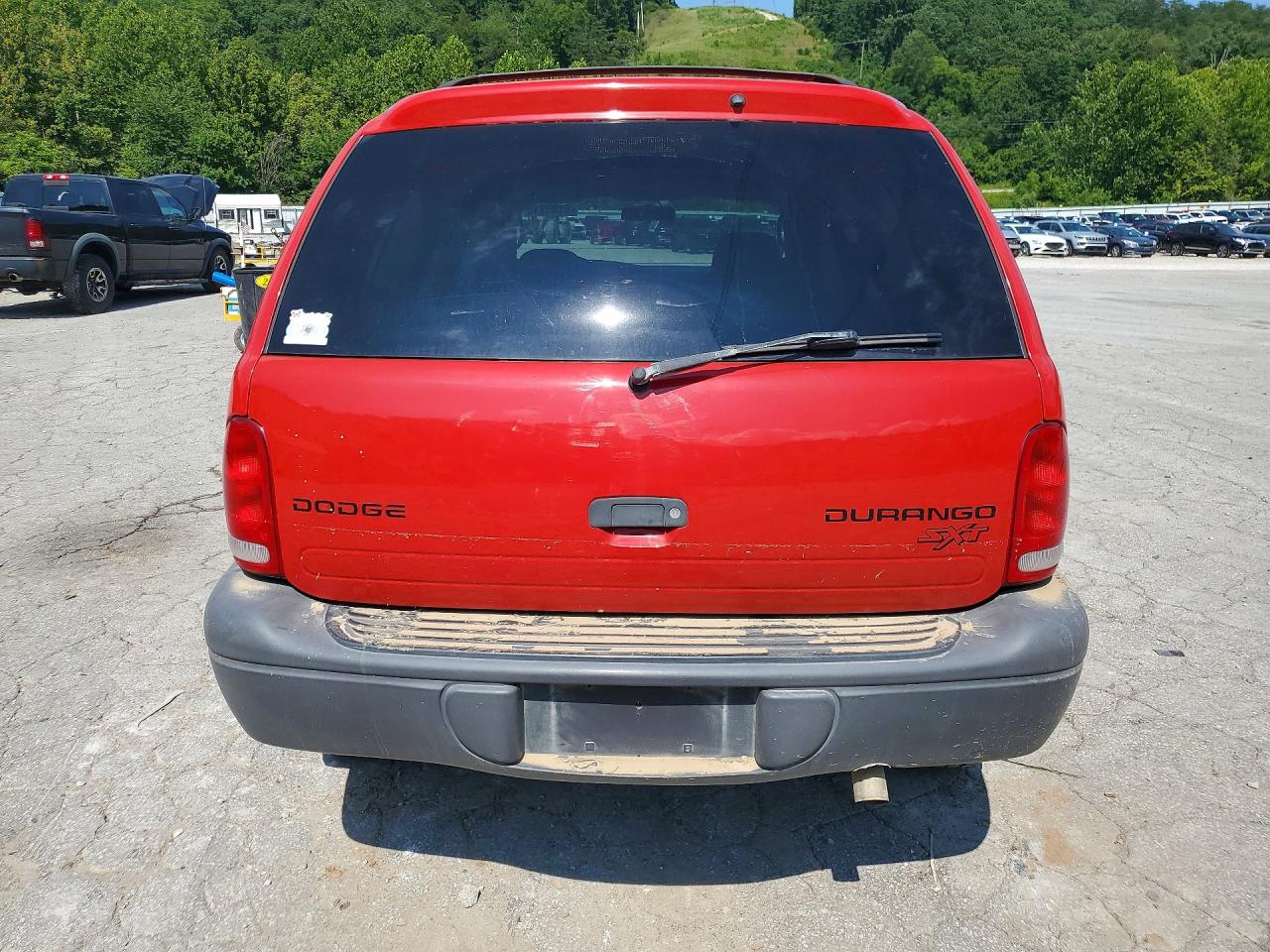 2003 Dodge Durango Sport Red vin: 1D4HS38N43F537358