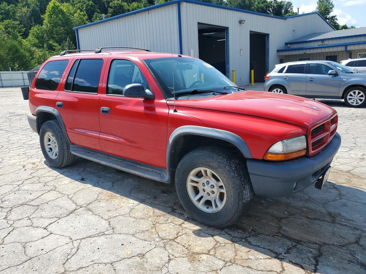 2003 Dodge Durango Sport Red vin: 1D4HS38N43F537358