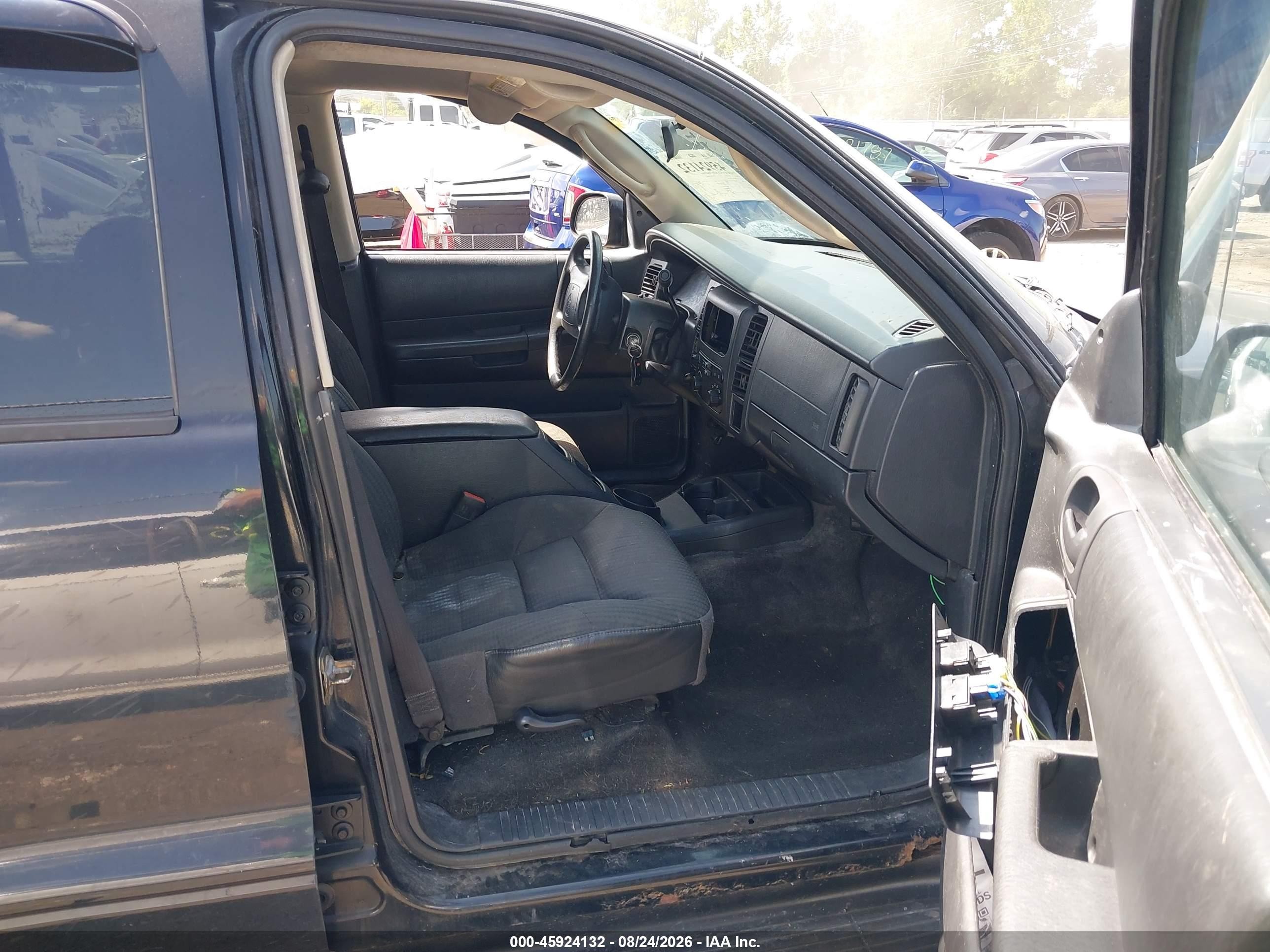2003 Dodge Durango Sport/sxt Black vin: 1D4HS38N43F563748