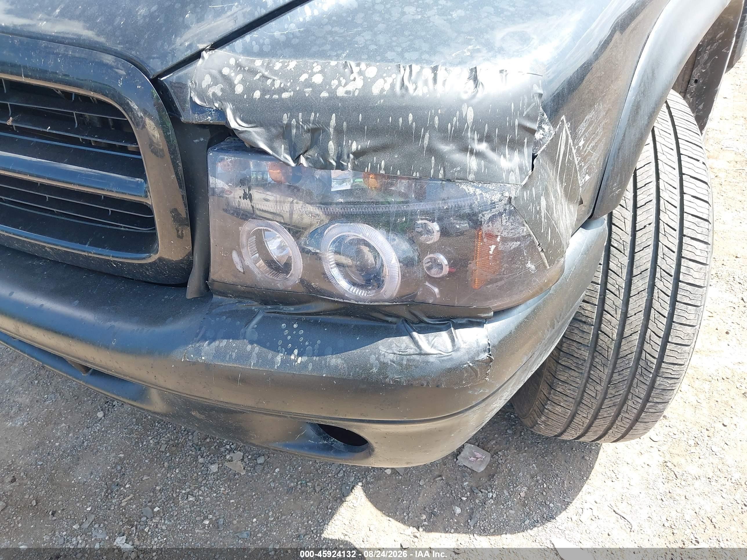 2003 Dodge Durango Sport/sxt Black vin: 1D4HS38N43F563748