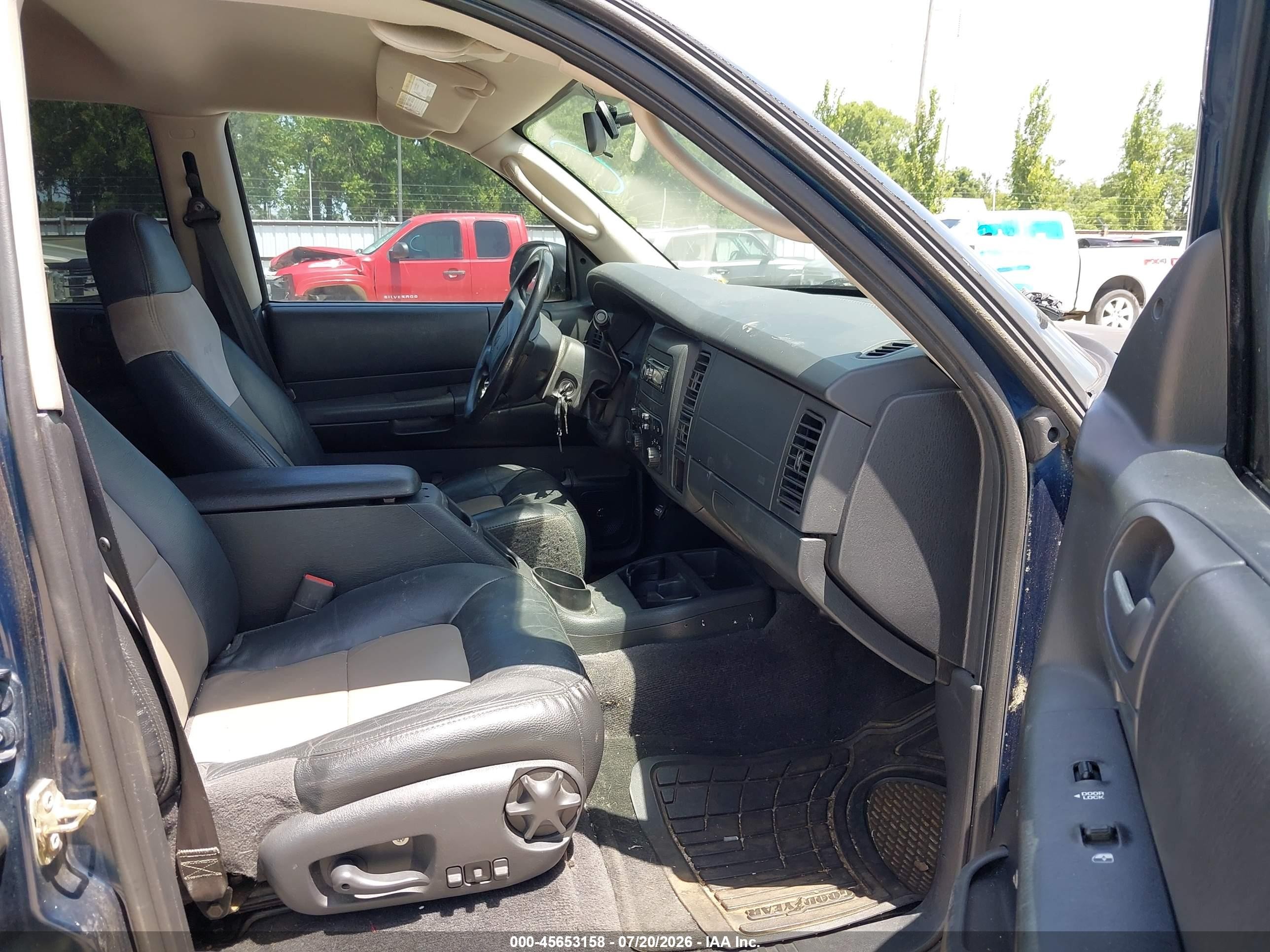 2003 Dodge Durango Sport/sxt Blue vin: 1D4HS38N83F531059