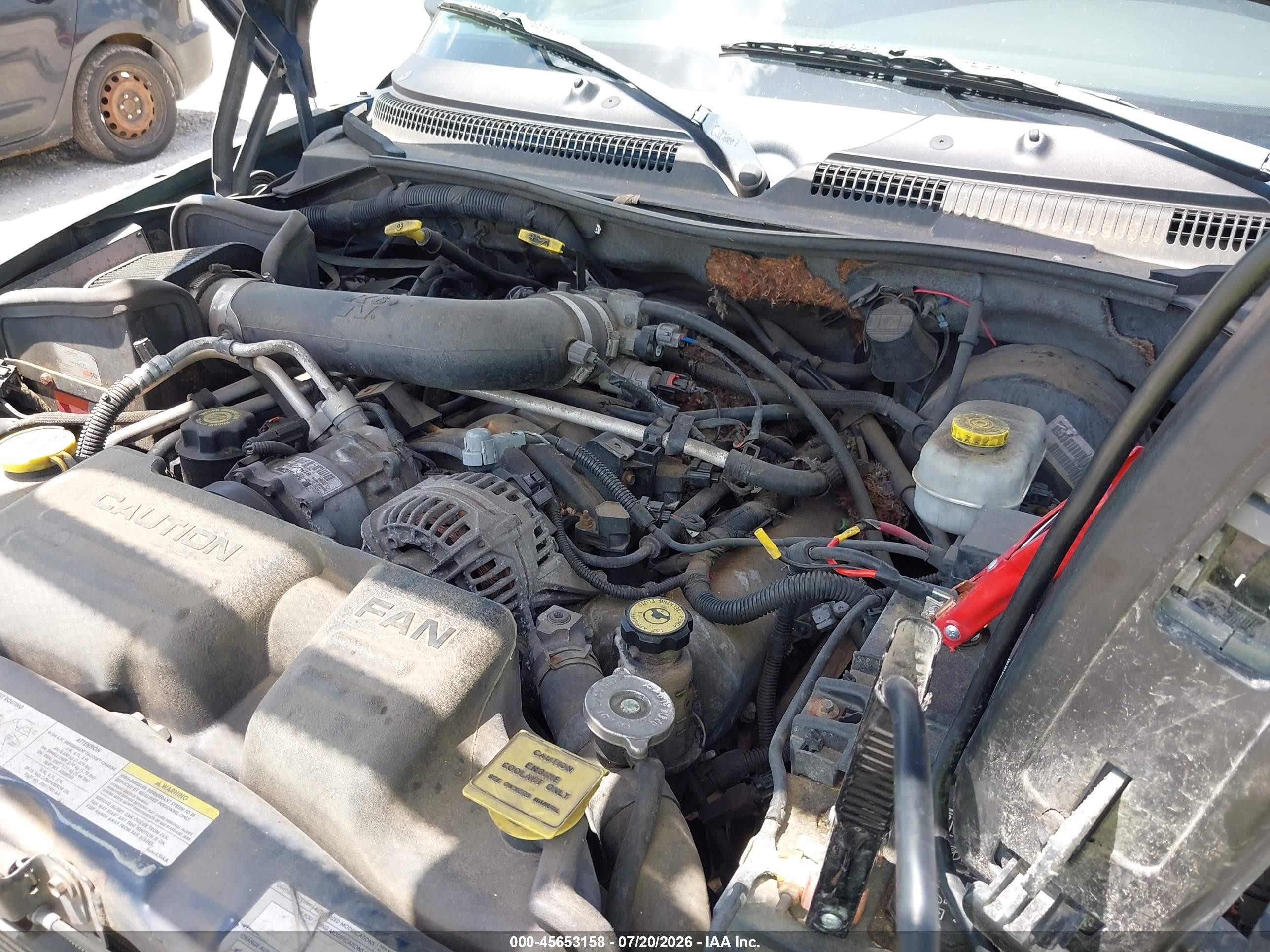 2003 Dodge Durango Sport/sxt Blue vin: 1D4HS38N83F531059