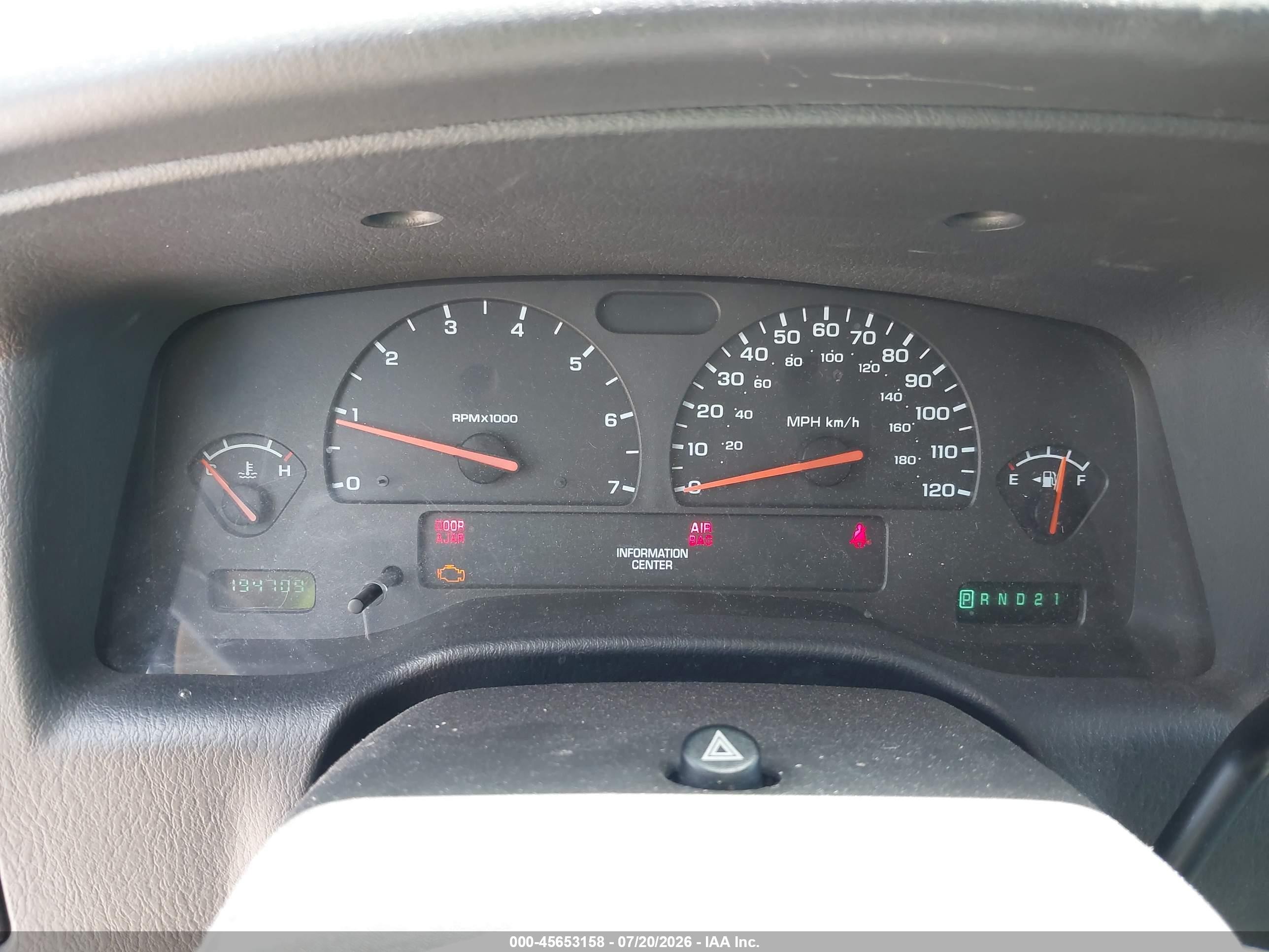 2003 Dodge Durango Sport/sxt Blue vin: 1D4HS38N83F531059