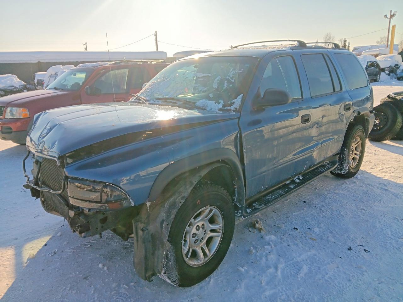 2003 Dodge Durango Sport Blue vin: 1D4HS38N83F538402