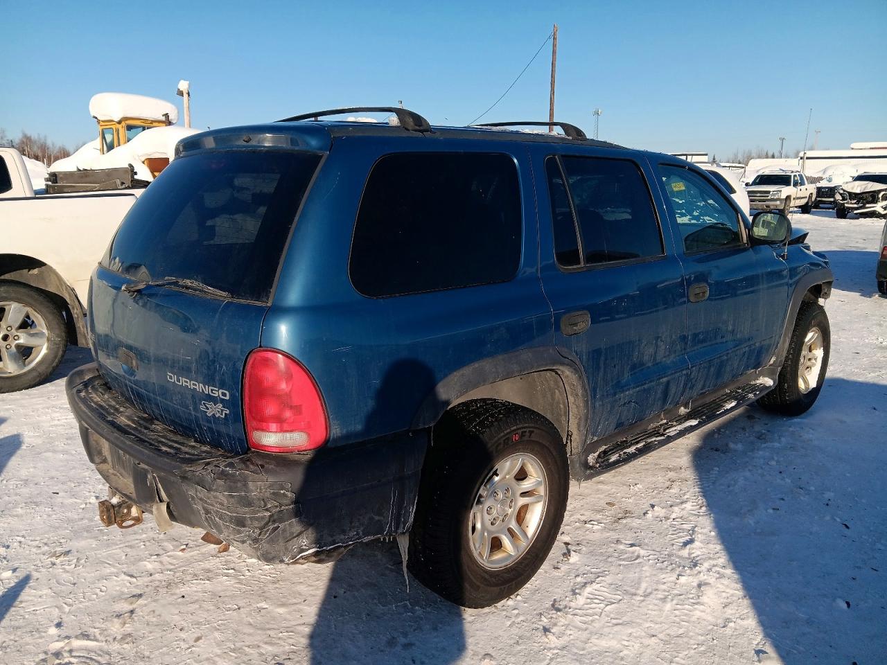 2003 Dodge Durango Sport Blue vin: 1D4HS38N83F538402