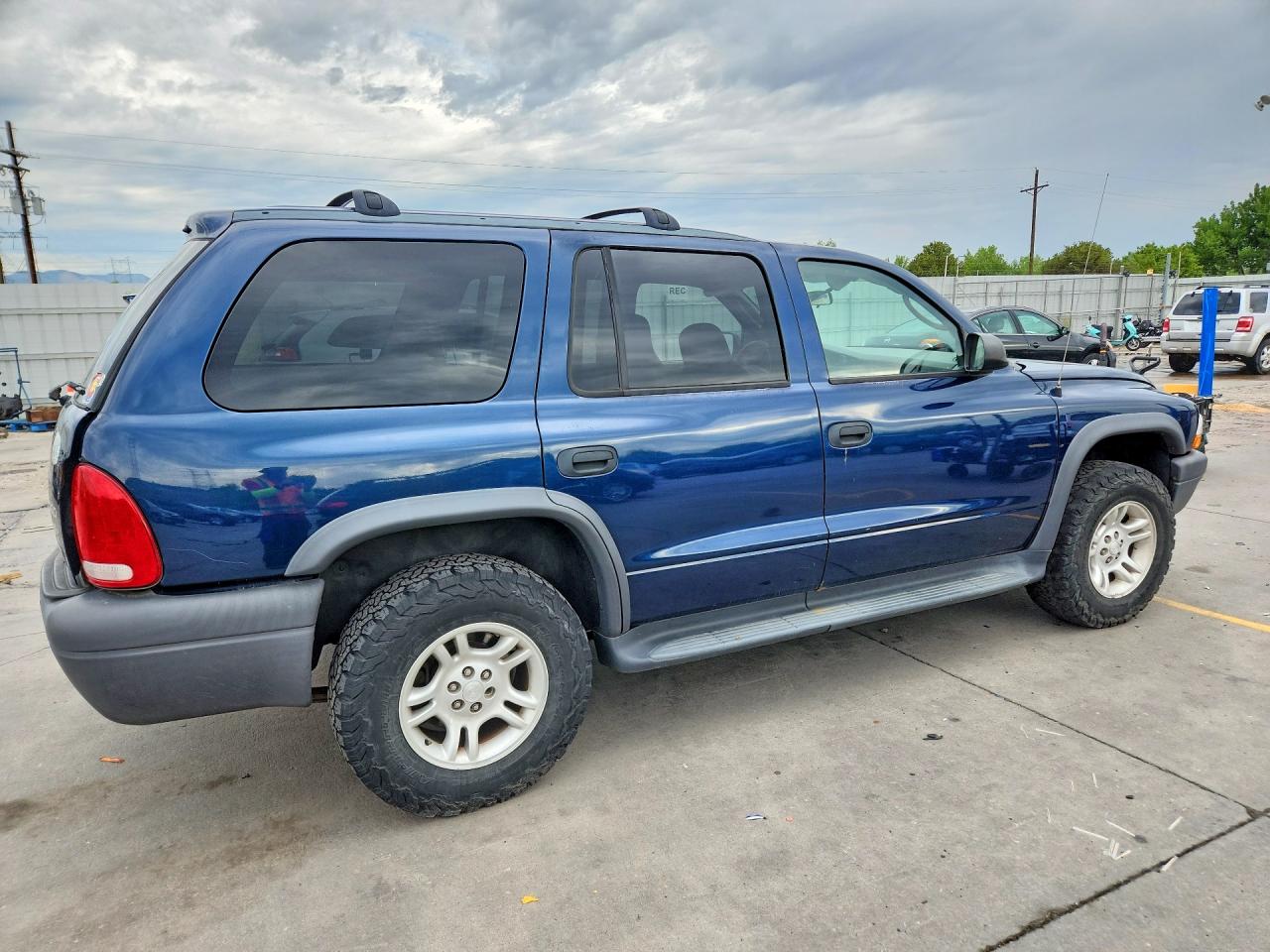 2003 Dodge Durango Sport Синий vin: 1D4HS38N83F574882