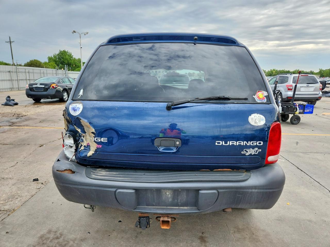 2003 Dodge Durango Sport Синий vin: 1D4HS38N83F574882