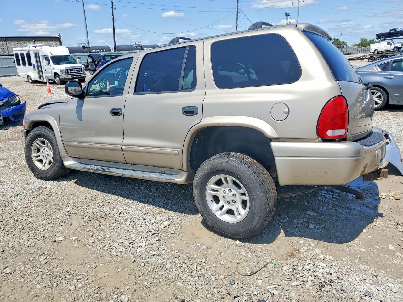2003 Dodge Durango Slt Tan vin: 1D4HS48N33F500596