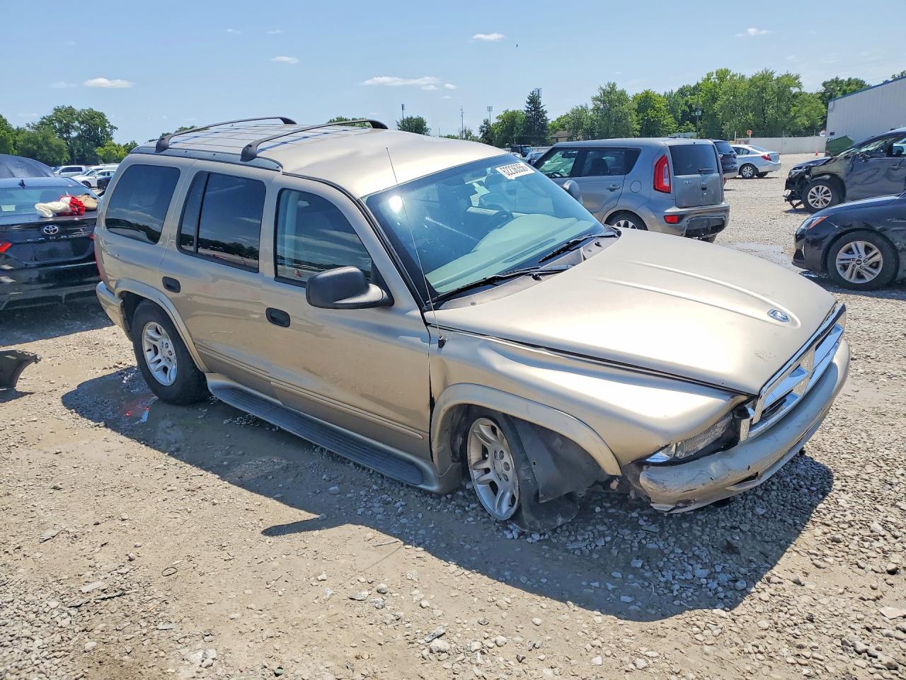 2003 Dodge Durango Slt Tan vin: 1D4HS48N33F500596