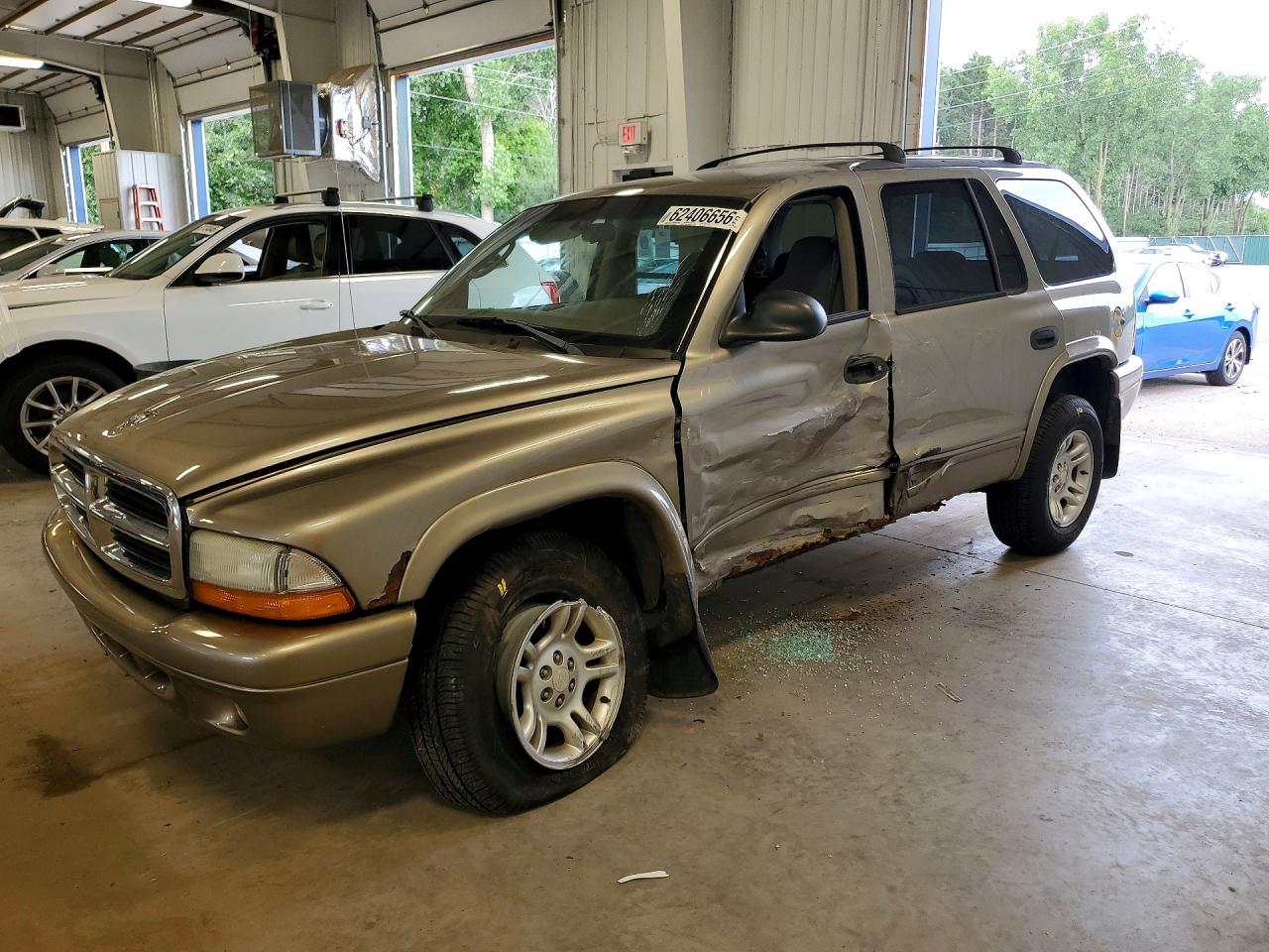 2003 Dodge Durango Slt Beige vin: 1D4HS48N43F578417
