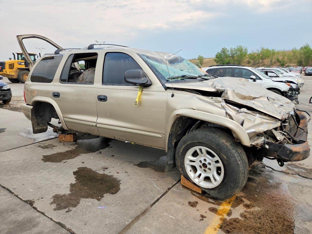 2003 Dodge Durango Slt Beige vin: 1D4HS48N53F532224