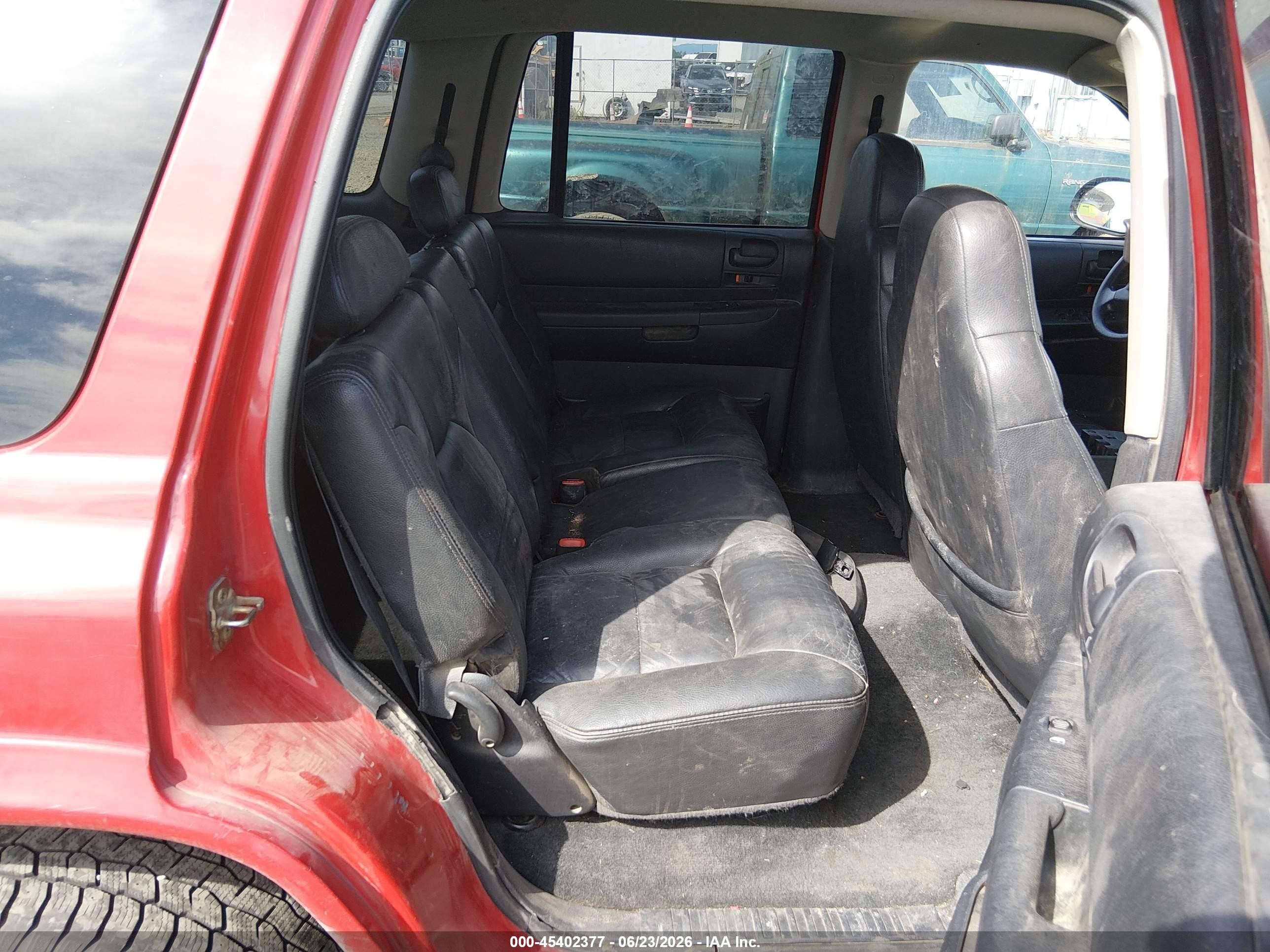 2003 Dodge Durango Slt Red vin: 1D4HS48N53F580922