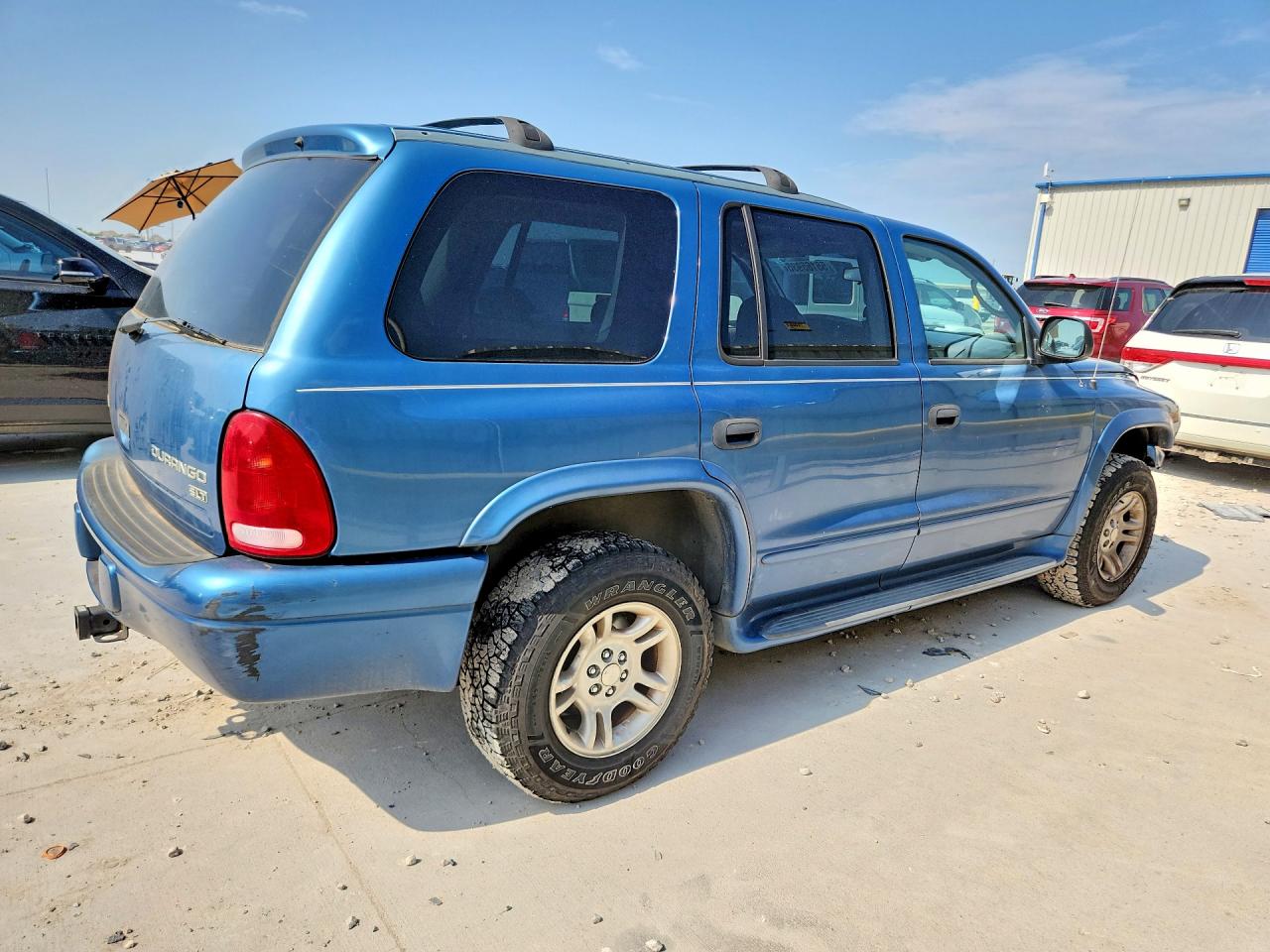 2003 Dodge Durango Slt Blue vin: 1D4HS48N63F606668