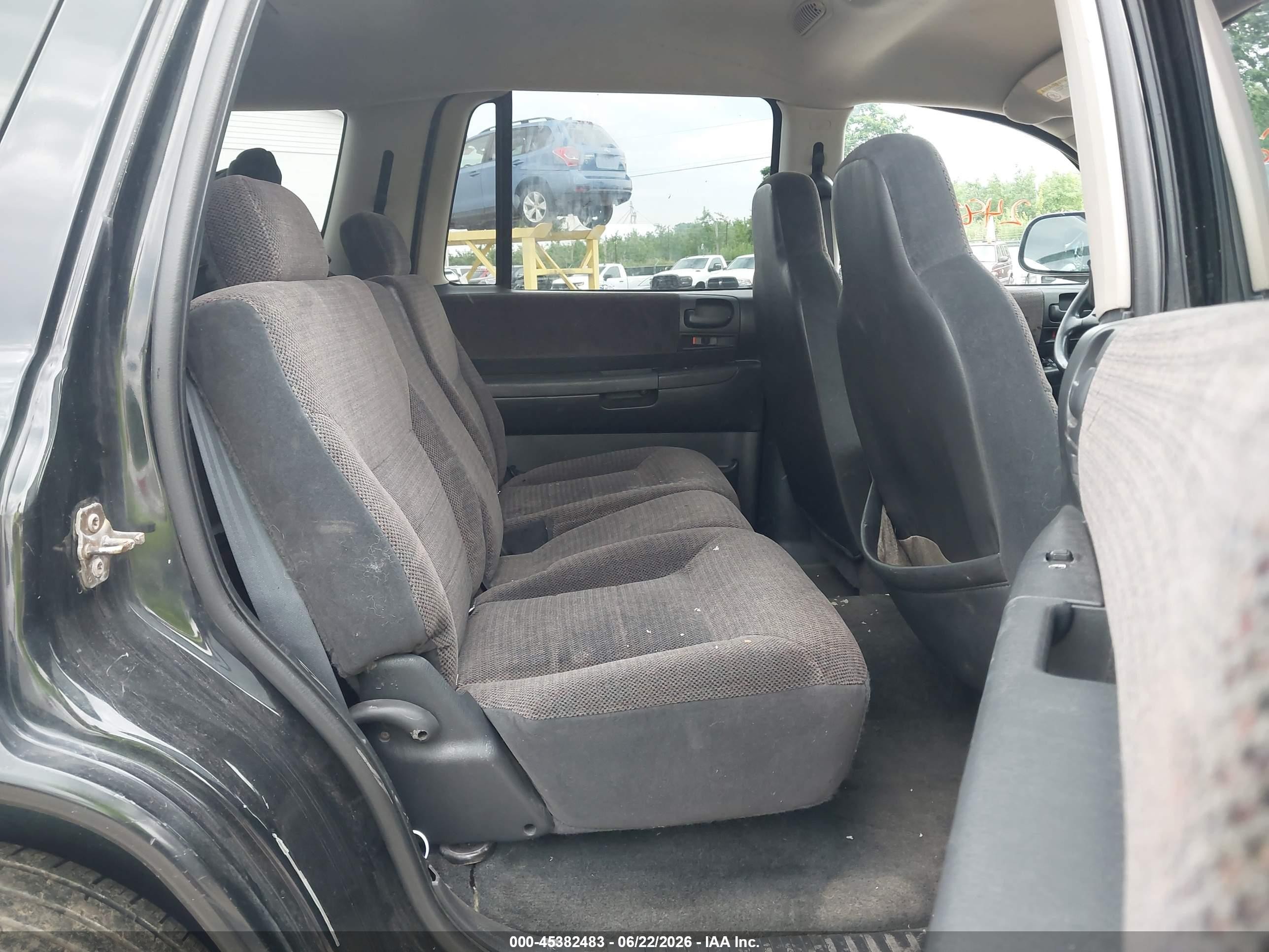 2003 Dodge Durango Slt Black vin: 1D4HS48N83F566013