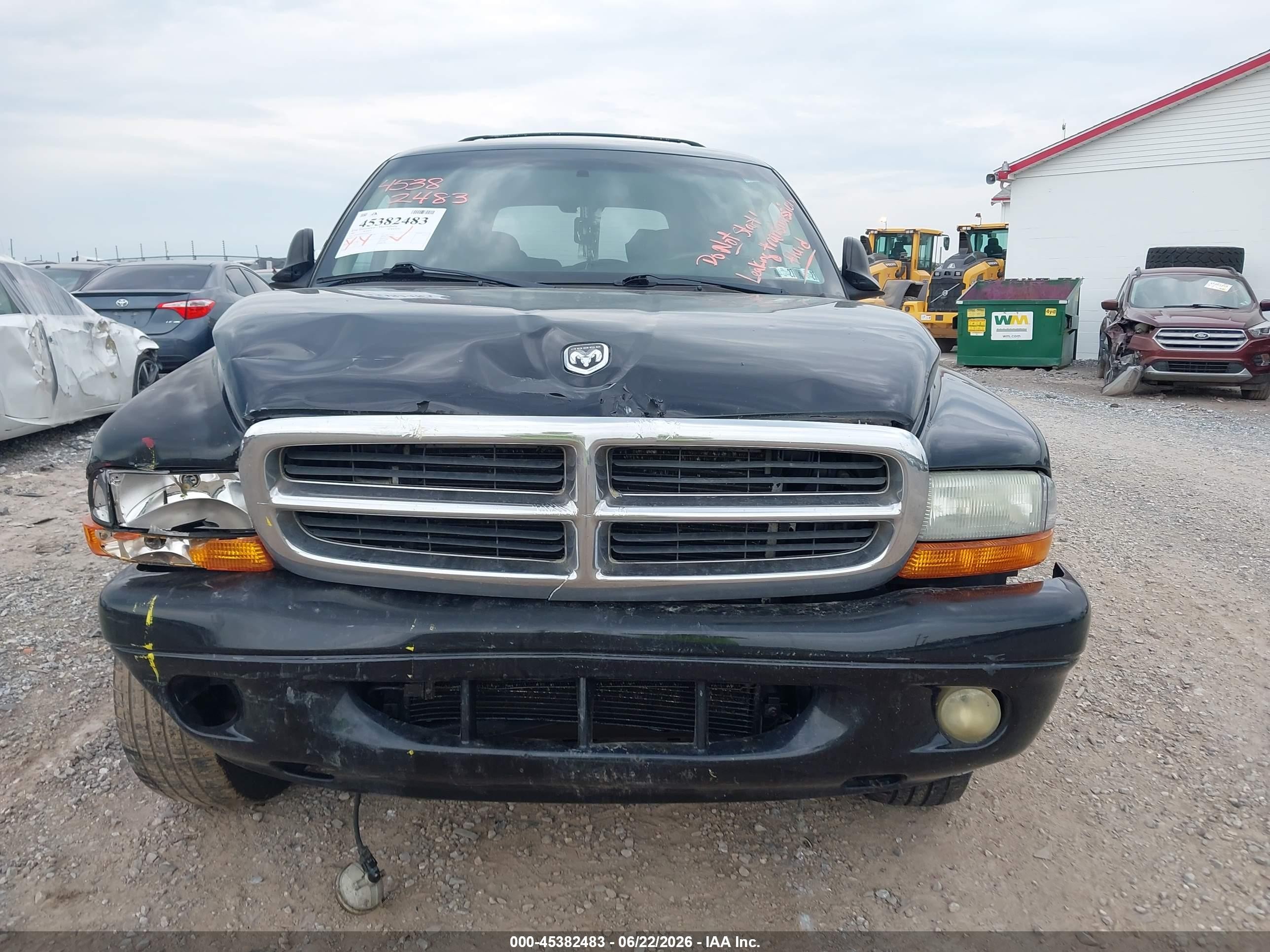 2003 Dodge Durango Slt Black vin: 1D4HS48N83F566013