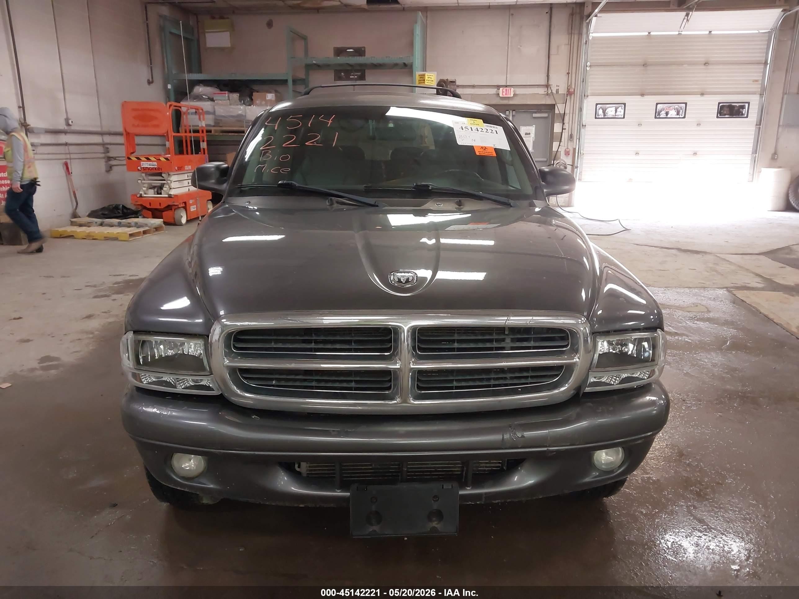 2003 Dodge Durango Slt Gray vin: 1D4HS48Z33F627268