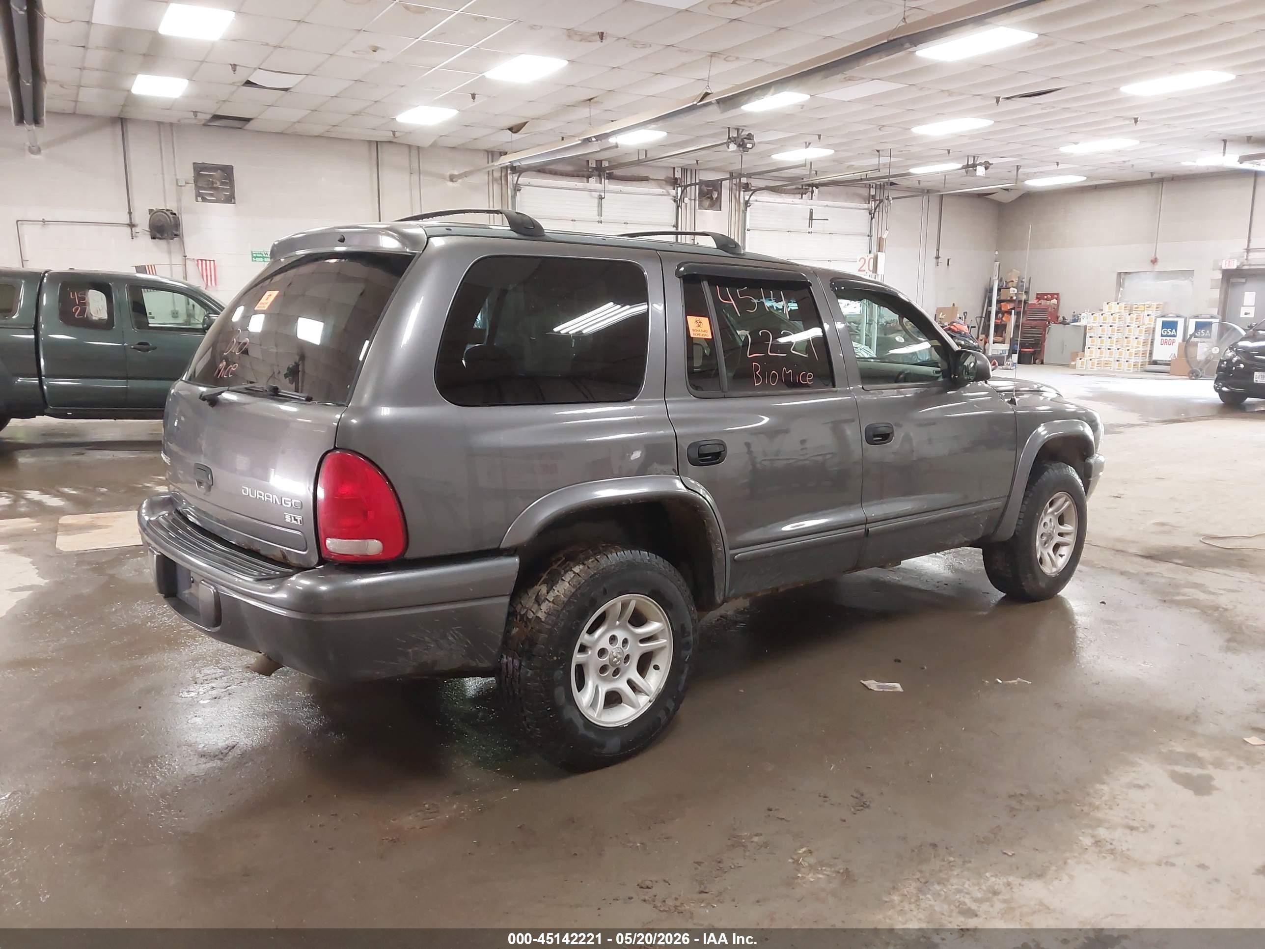 2003 Dodge Durango Slt Gray vin: 1D4HS48Z33F627268