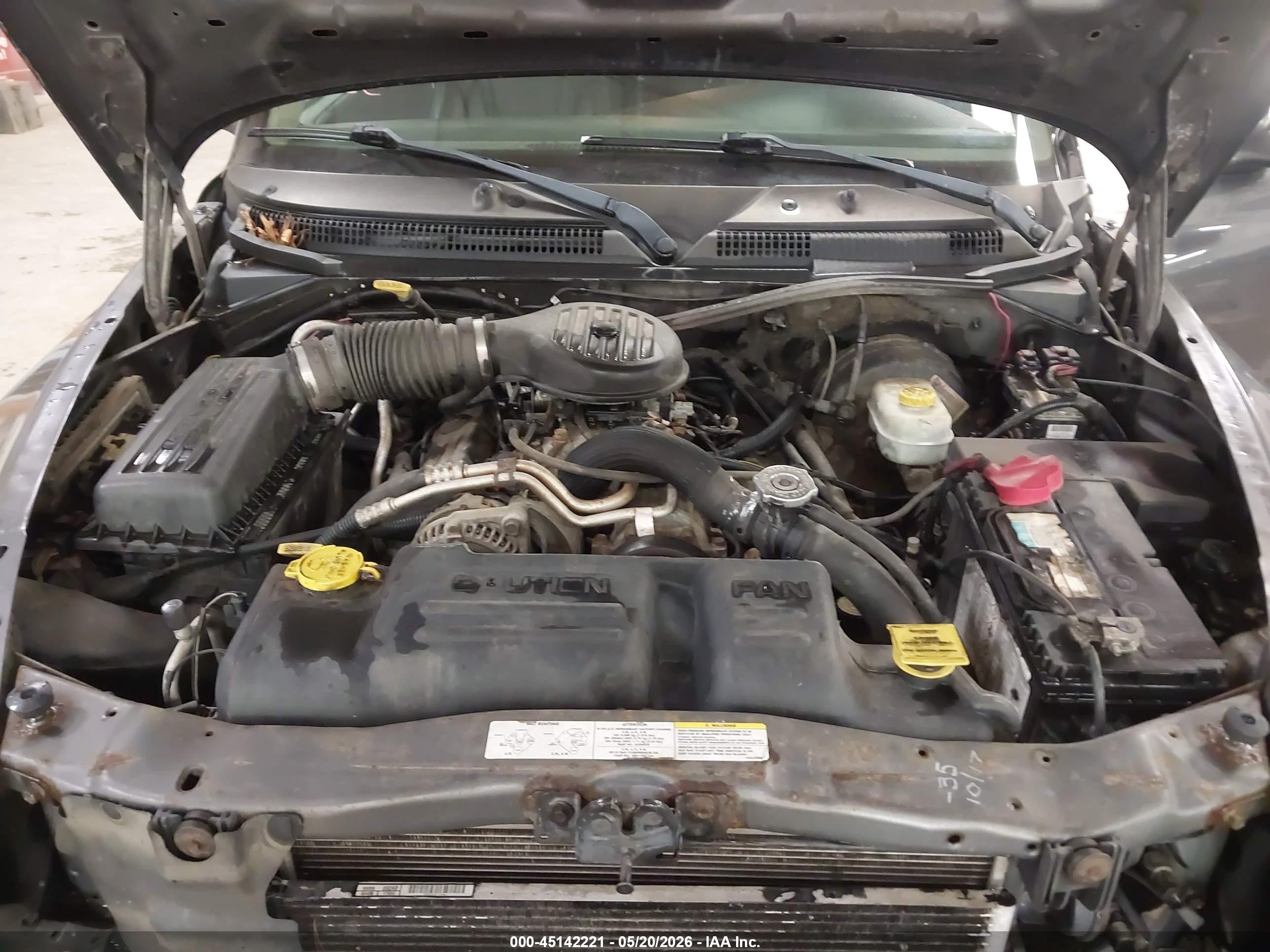 2003 Dodge Durango Slt Gray vin: 1D4HS48Z33F627268