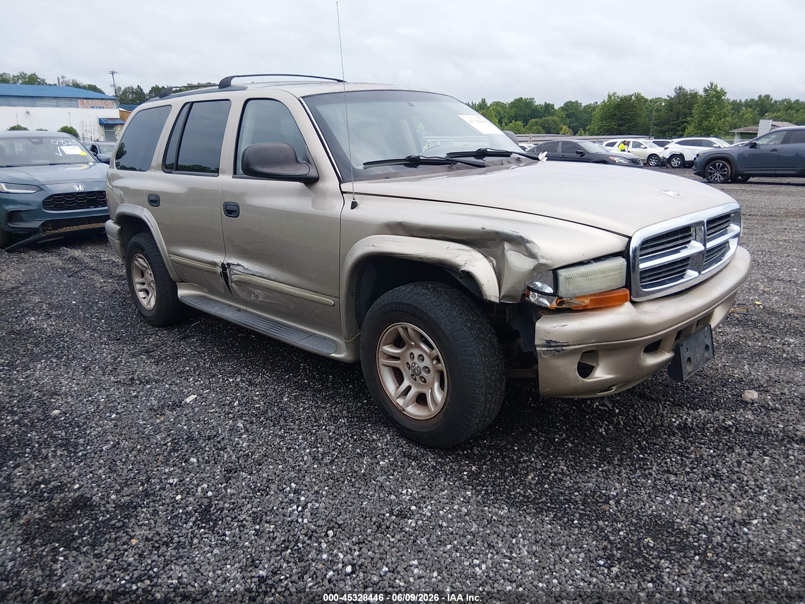2003 Dodge Durango Slt Plus Gold vin: 1D4HS58N93F540610