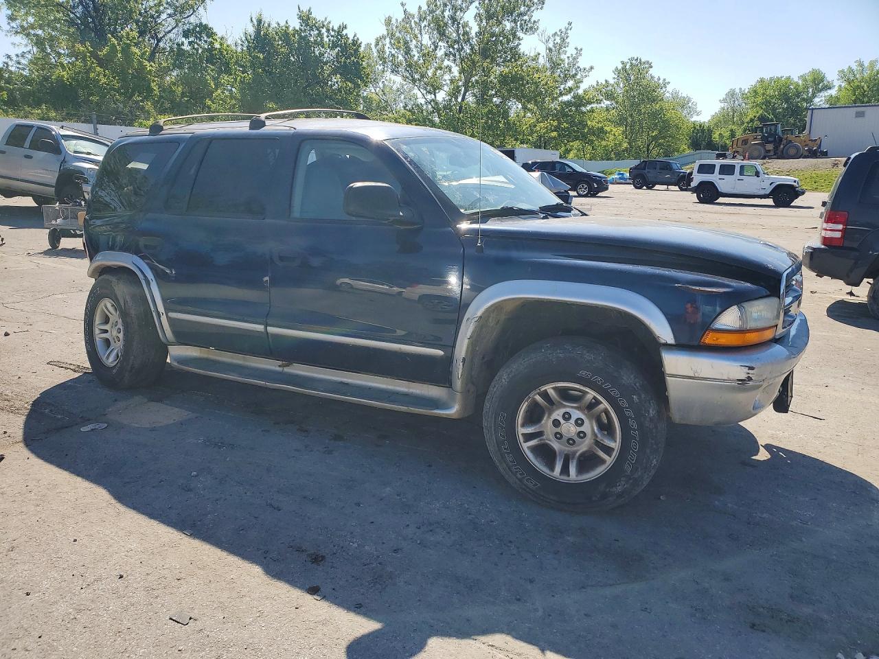 2003 Dodge Durango Slt Plus Blue vin: 1D4HS58Z43F586591