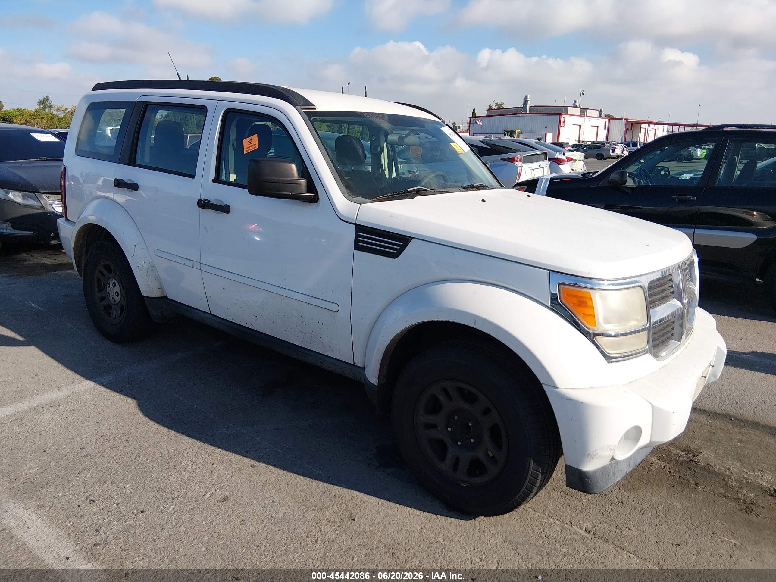 2011 Dodge Nitro Se White vin: 1D4PT2GK0BW521358