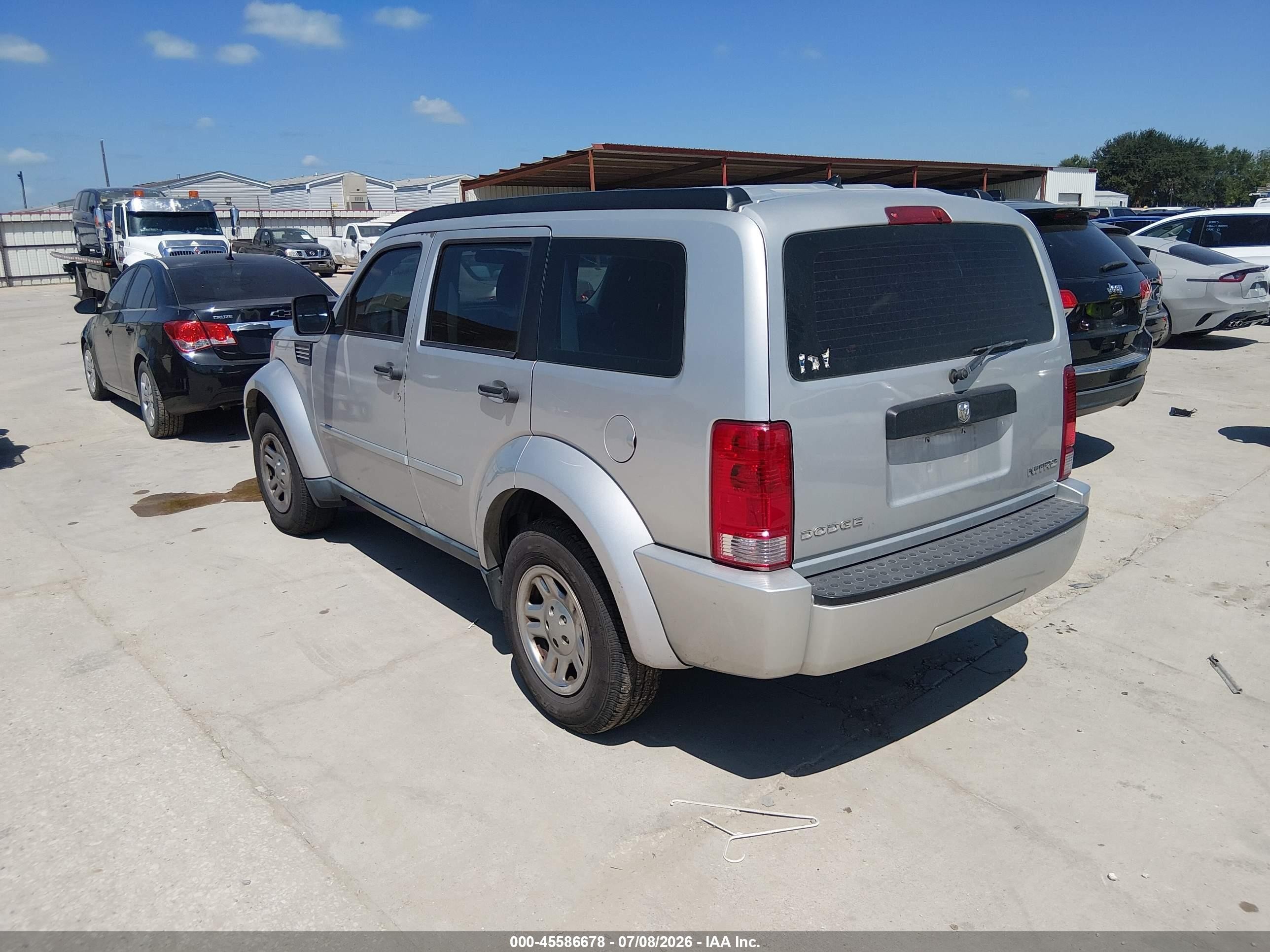 2011 Dodge Nitro Se Silver vin: 1D4PT2GK1BW600408