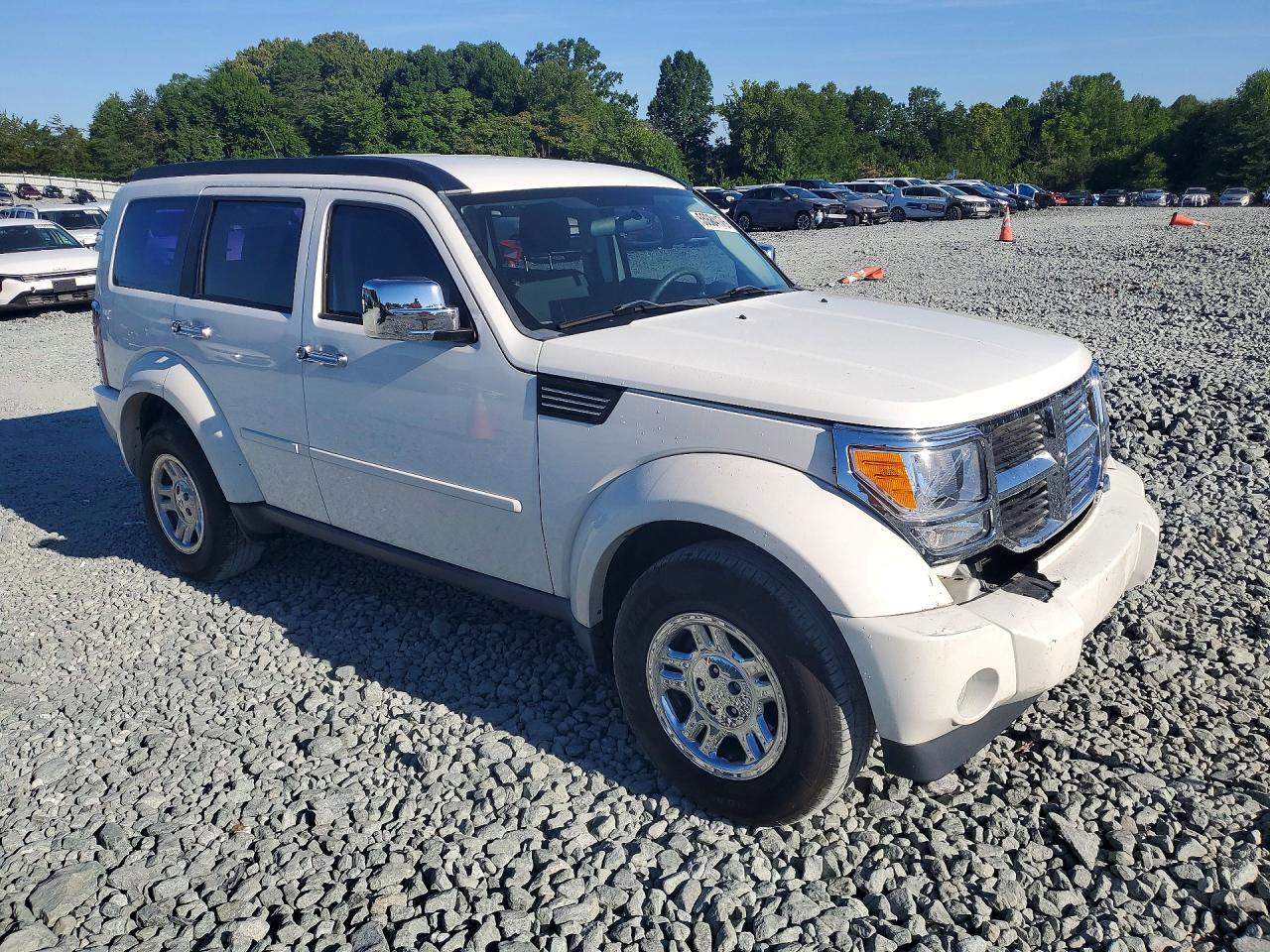2010 Dodge Nitro Se White vin: 1D4PT2GK2AW100241