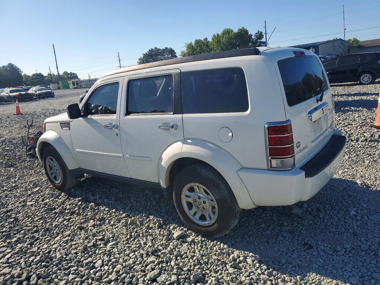 2010 Dodge Nitro Se White vin: 1D4PT2GK2AW100241