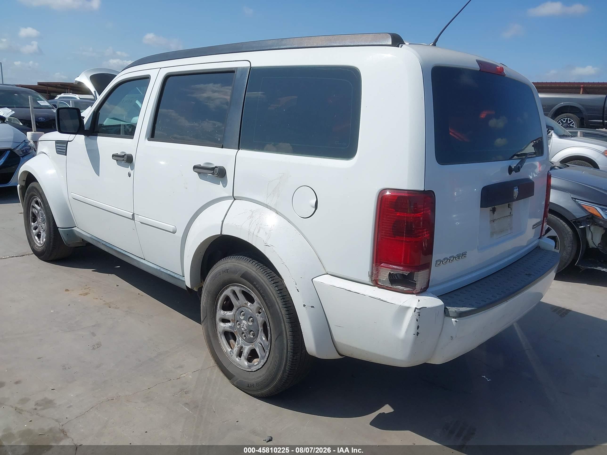 2011 Dodge Nitro Se White vin: 1D4PT2GK2BW522222