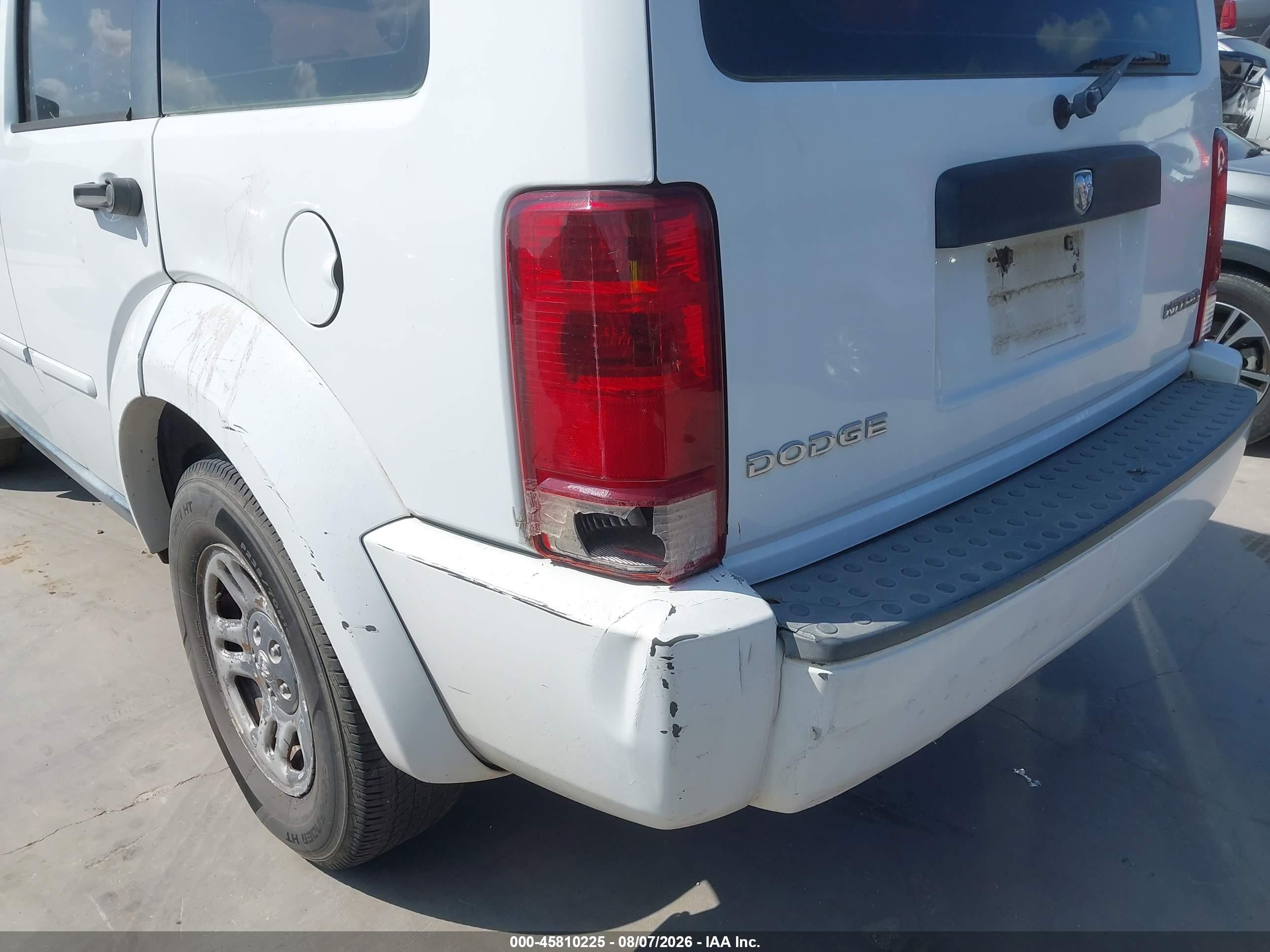 2011 Dodge Nitro Se White vin: 1D4PT2GK2BW522222