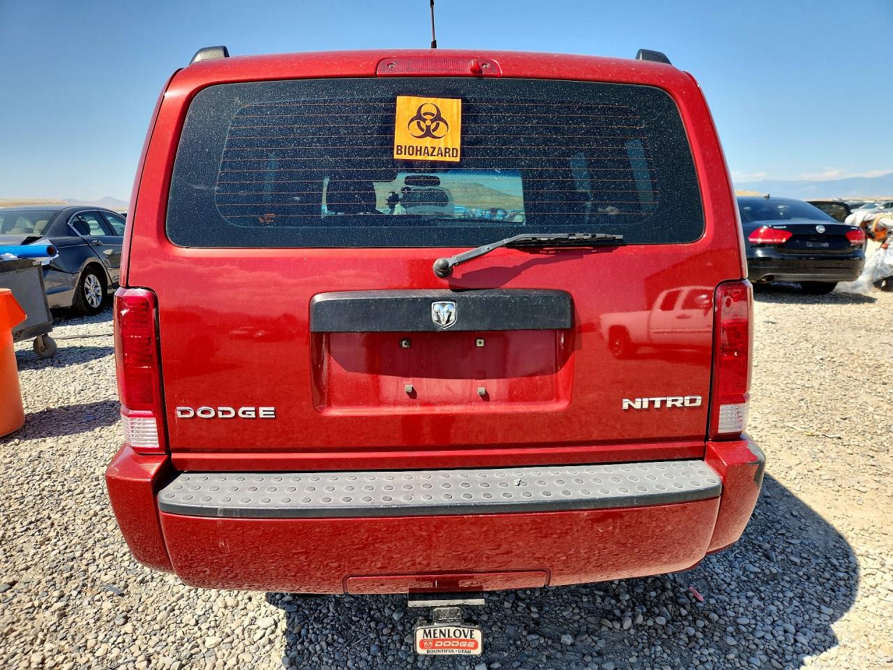 2010 Dodge Nitro Se Maroon vin: 1D4PT2GK5AW129720