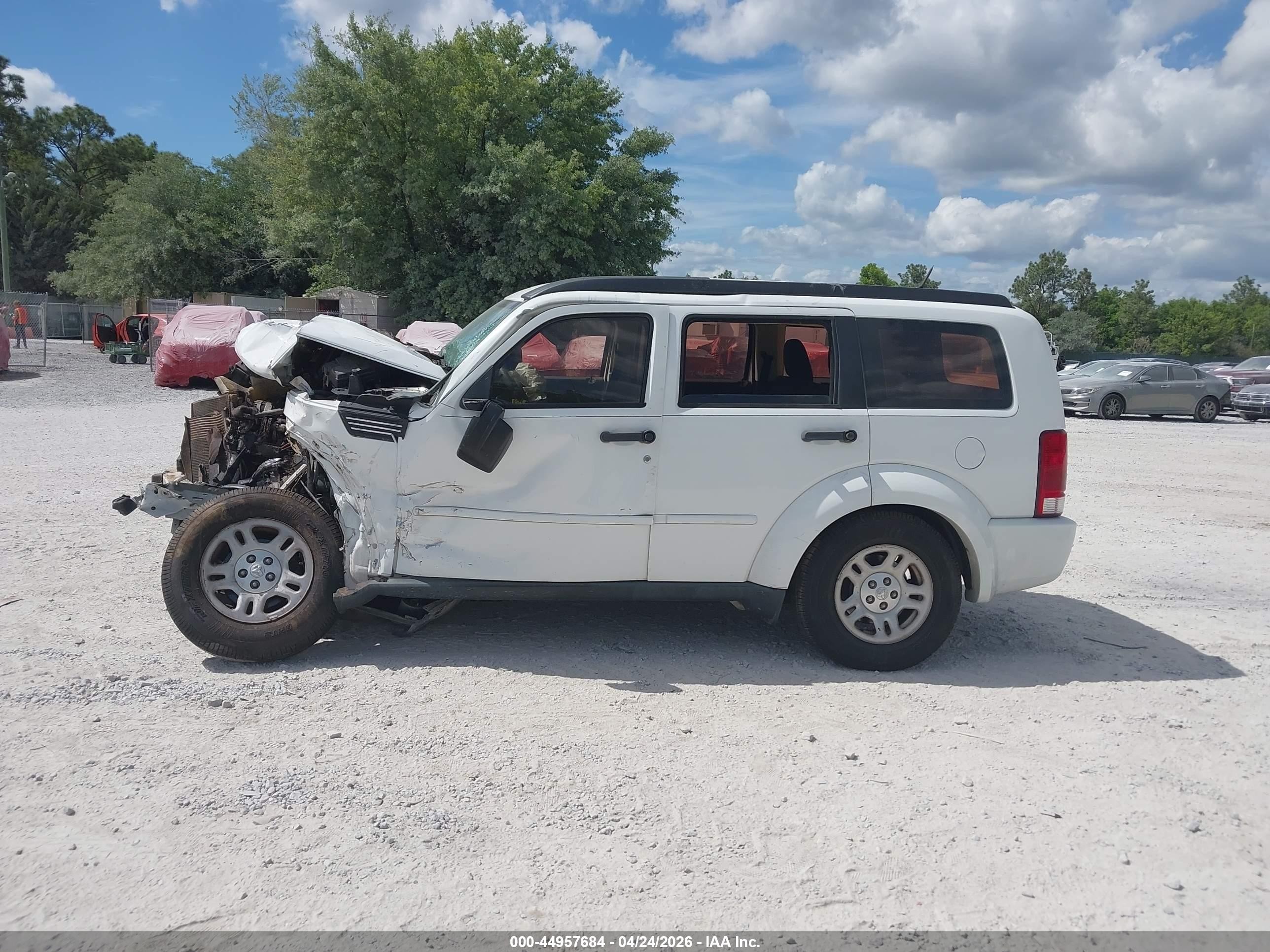 2011 Dodge Nitro Se White vin: 1D4PT2GK5BW518360