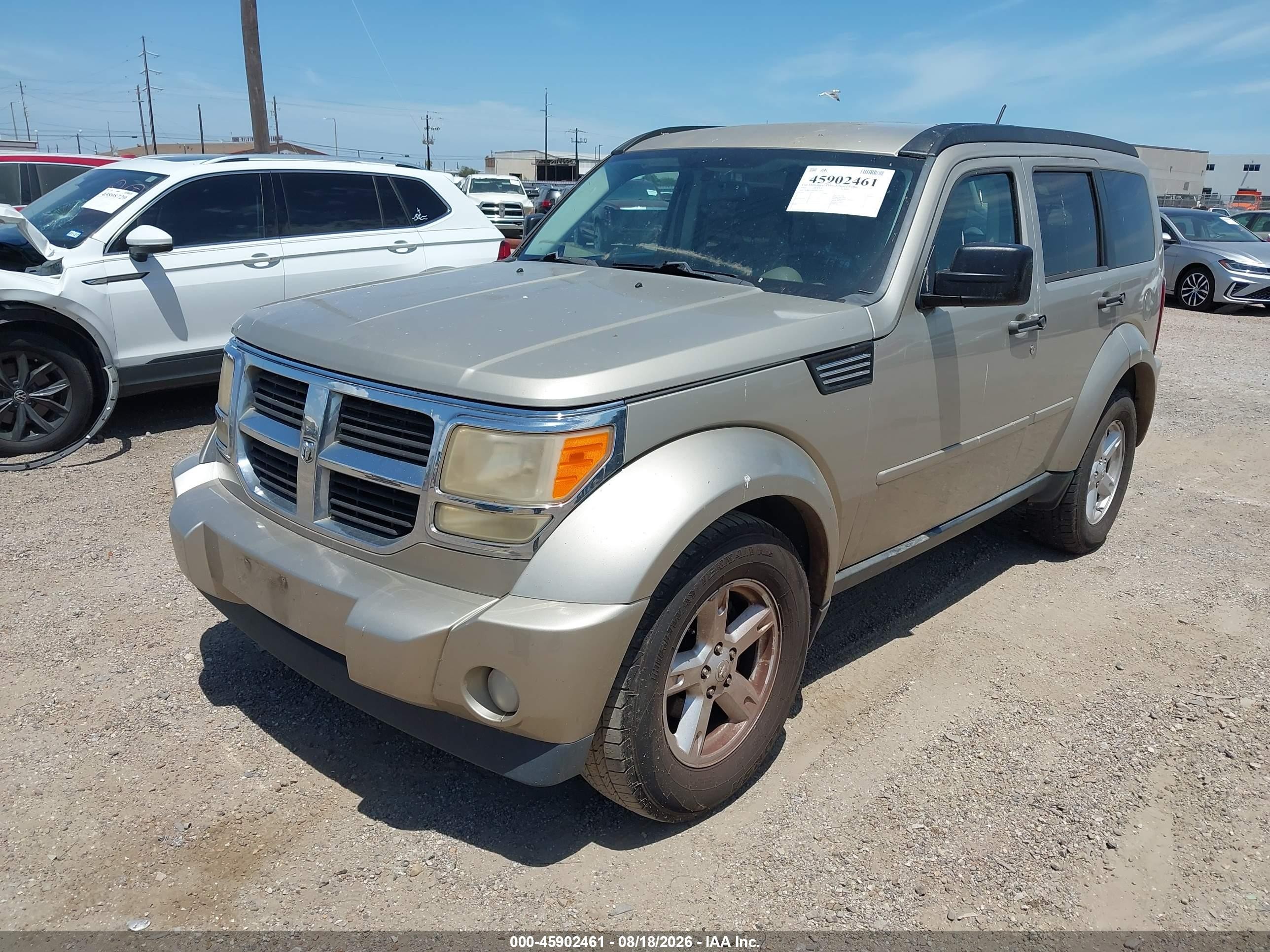 2010 Dodge Nitro Se Tan vin: 1D4PT2GK6AW120105