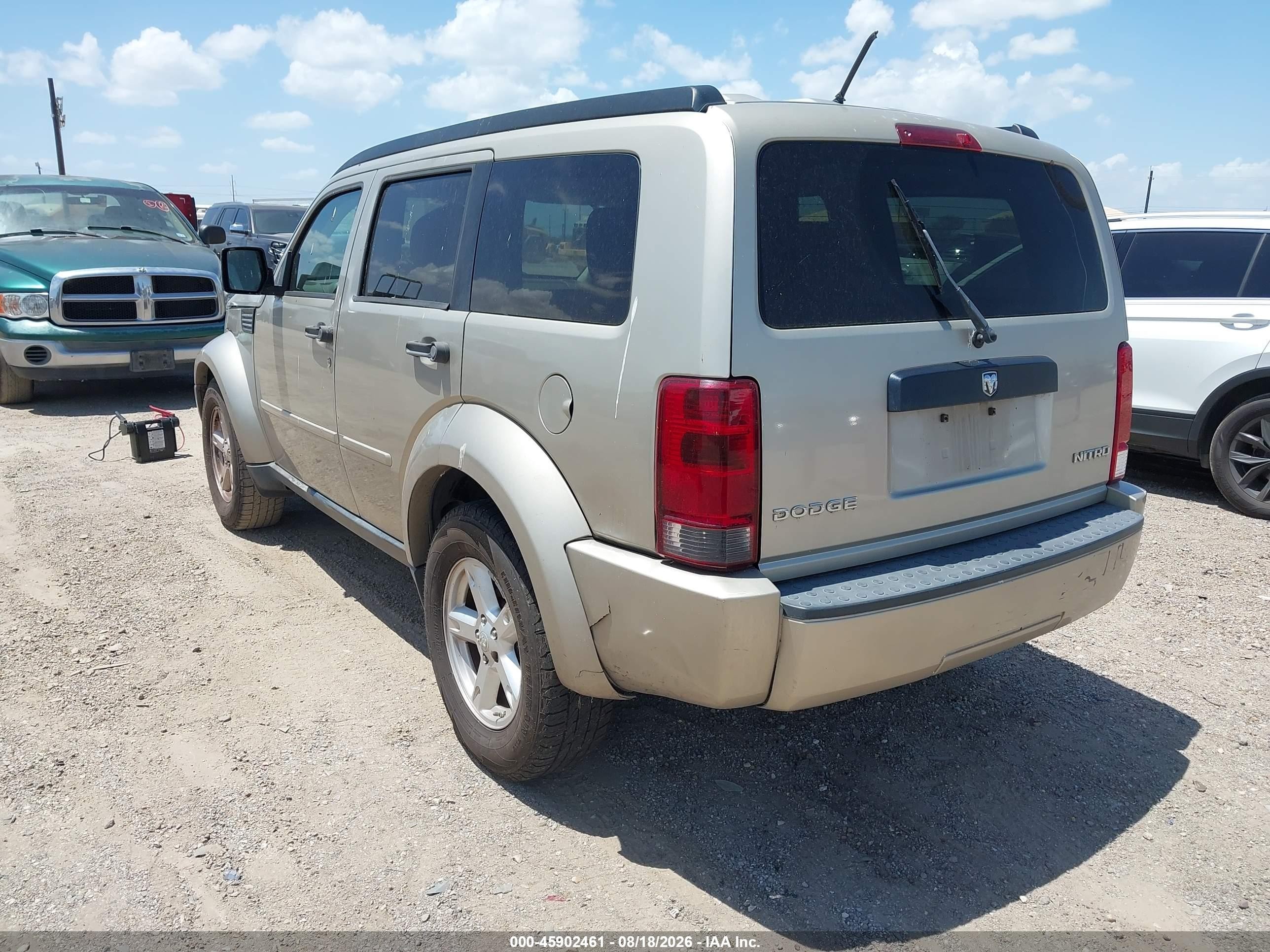 2010 Dodge Nitro Se Tan vin: 1D4PT2GK6AW120105
