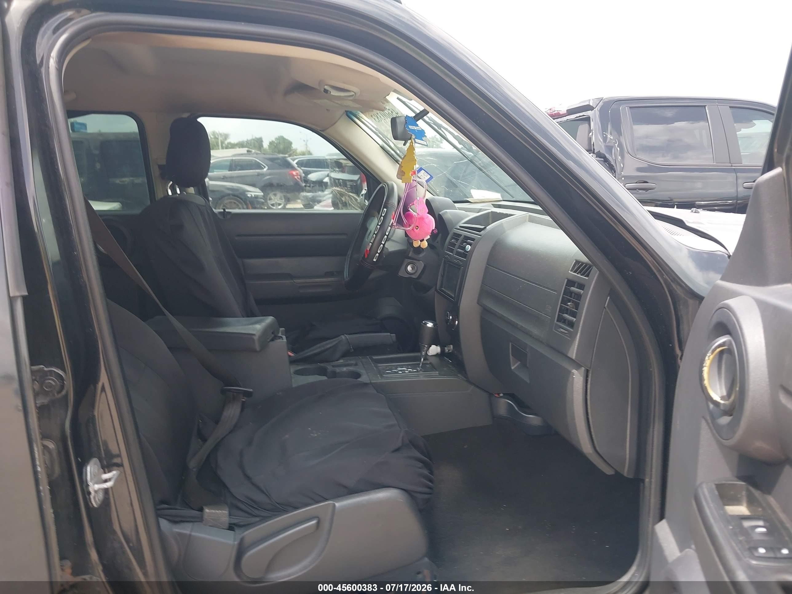 2010 Dodge Nitro Se Черный vin: 1D4PT2GK7AW100204