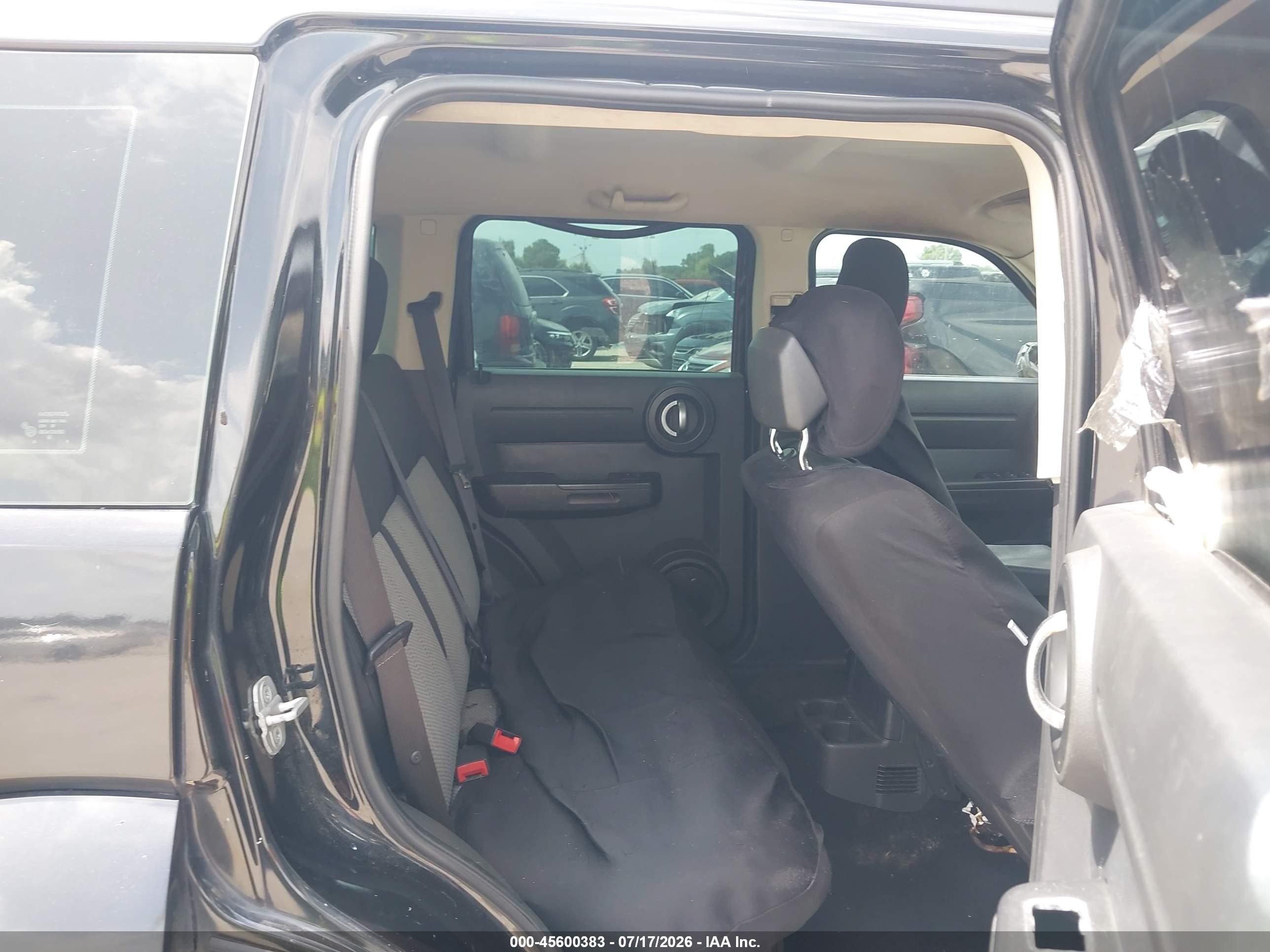 2010 Dodge Nitro Se Черный vin: 1D4PT2GK7AW100204